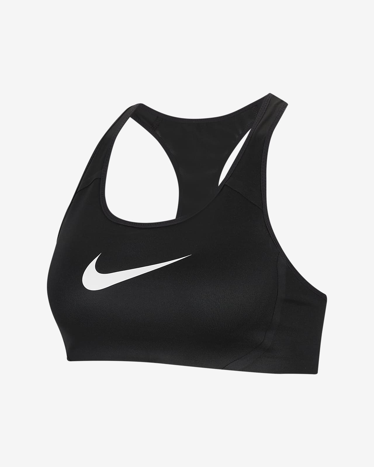black nike sports bra