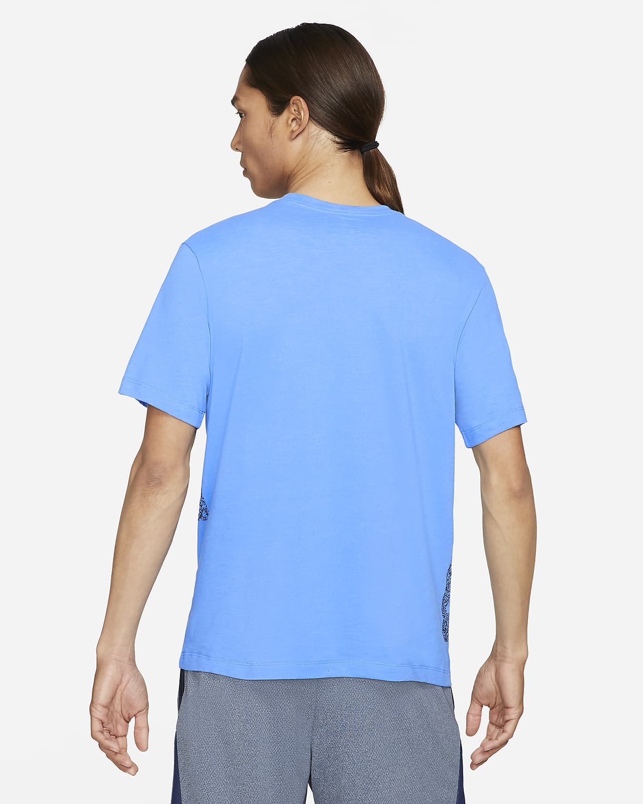 dri fit blue shirt