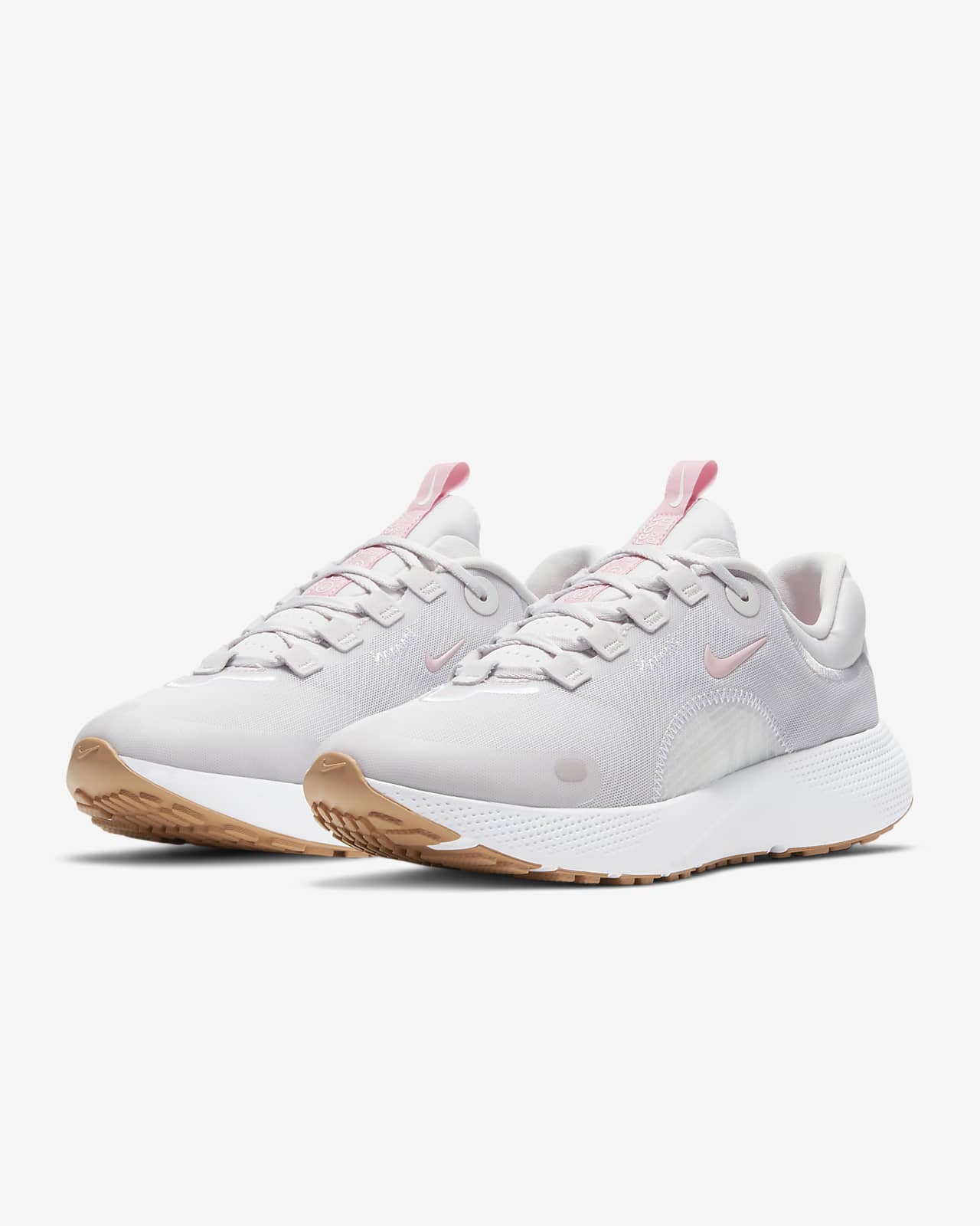 nike women's sneakers white and pink