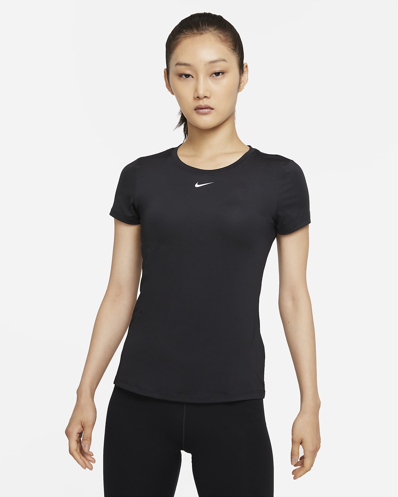 Ontwikkelen kapok inkomen Nike Dri-FIT One Women's Slim-Fit Short-Sleeve Top. Nike ID