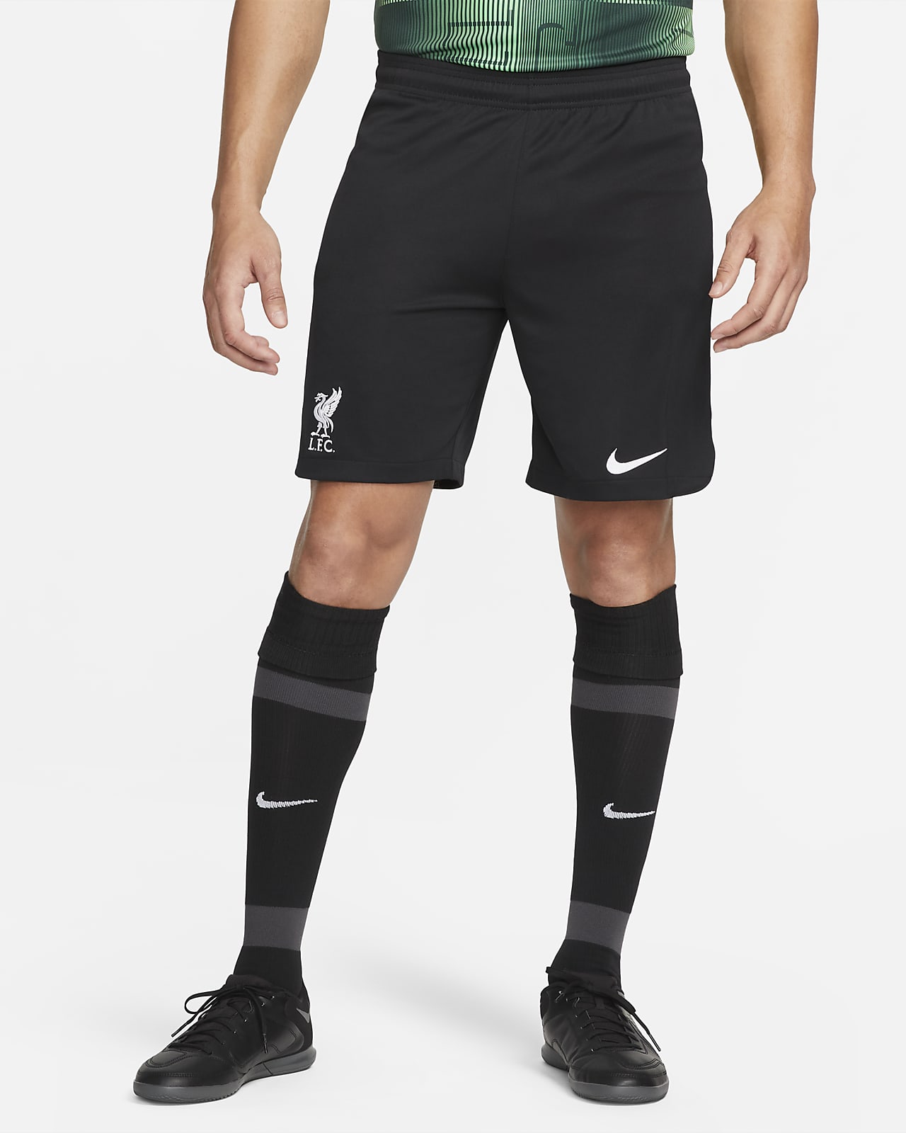 Męskie spodenki piłkarskie Nike Dri-FIT Liverpool F.C. 2023/24 Stadium (wersja wyjazdowa)