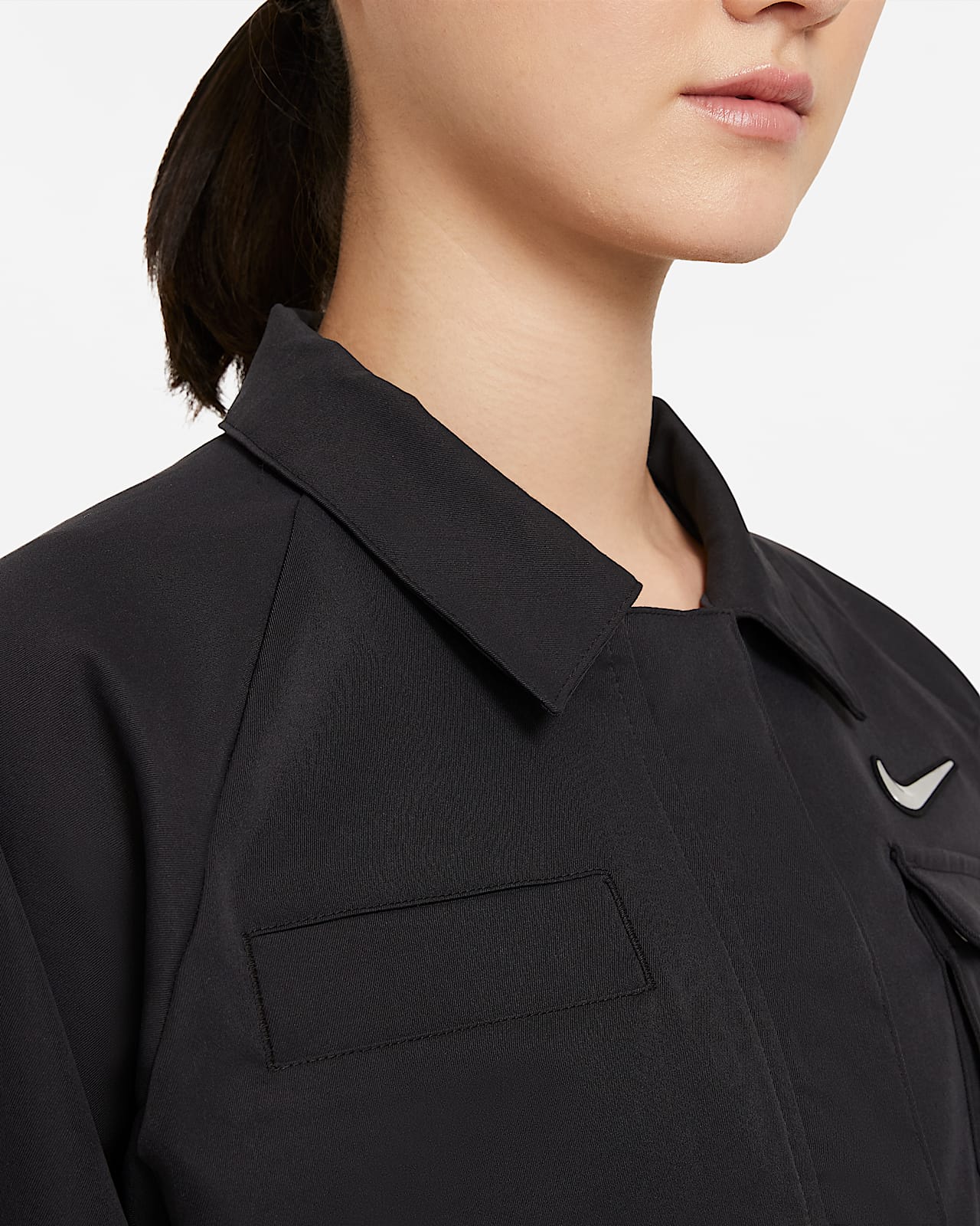 nike sportswear swoosh women's woven jacket