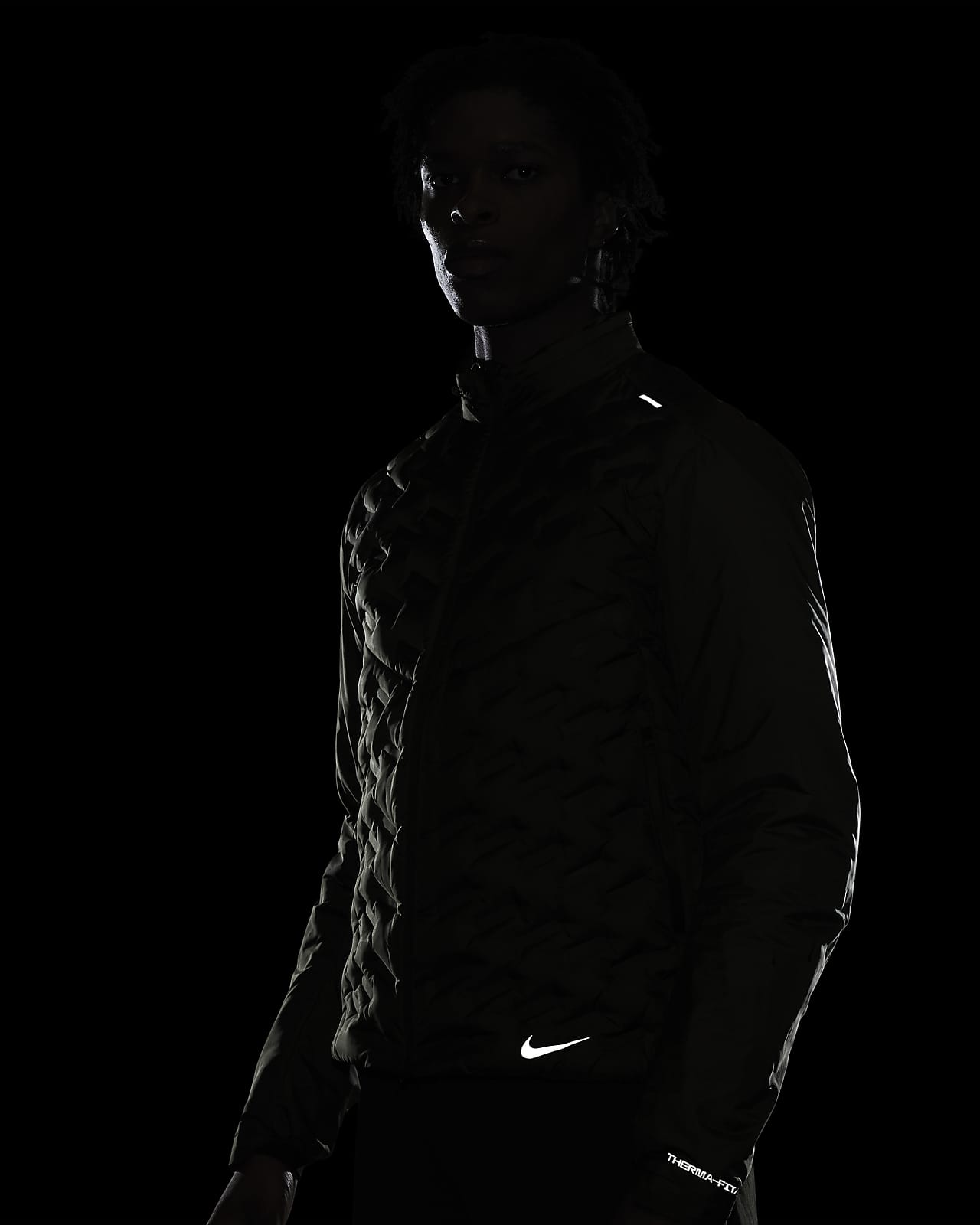 nike night running jacket