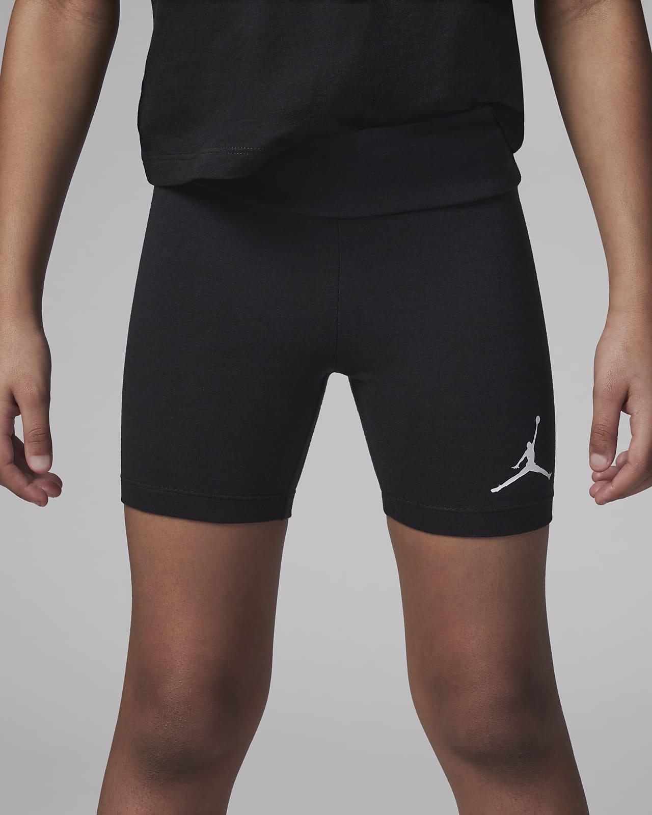 all black jordan shorts