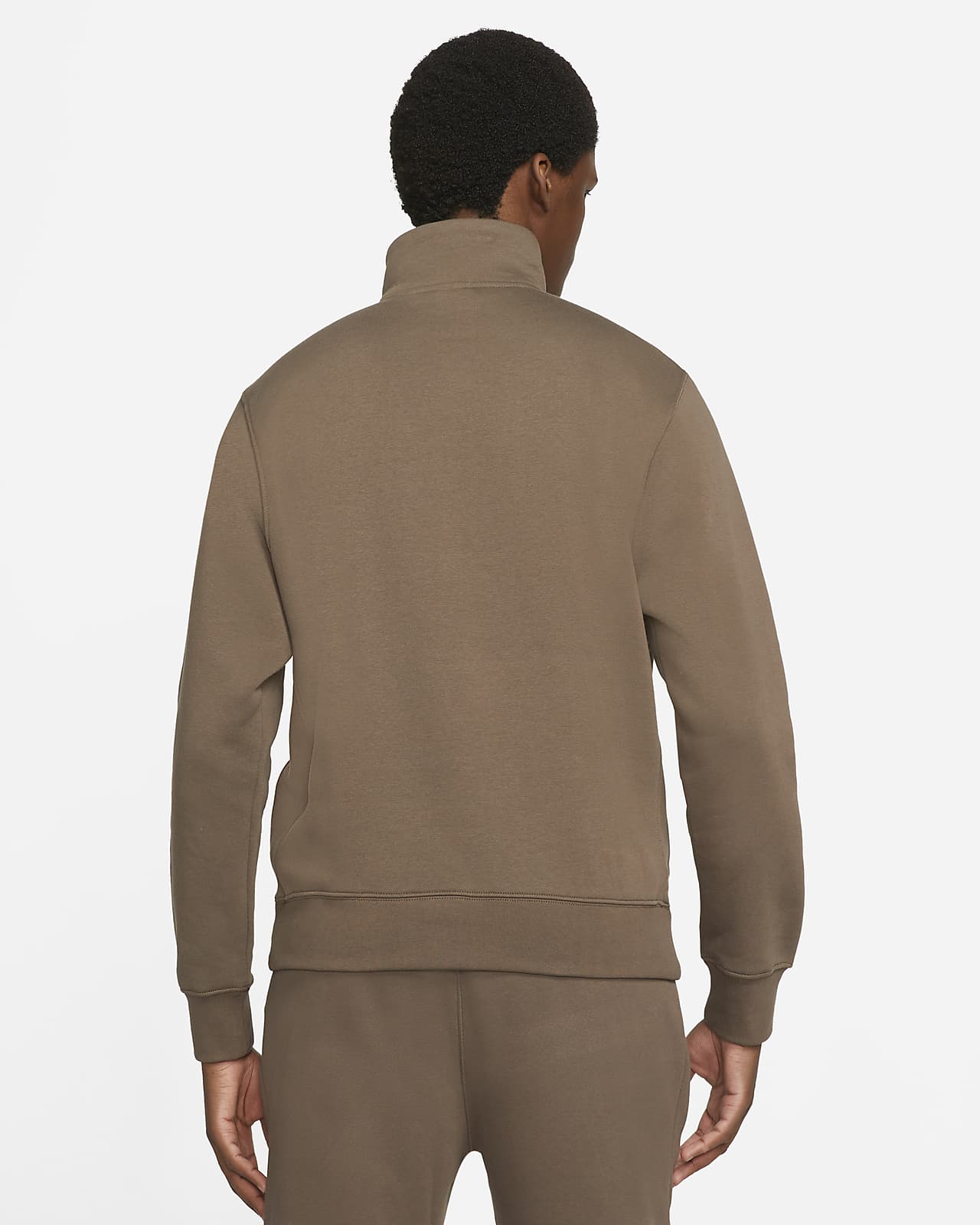 Nike Sportswear Chaqueta de media cremallera de tejido Fleece - Hombre. Nike  ES