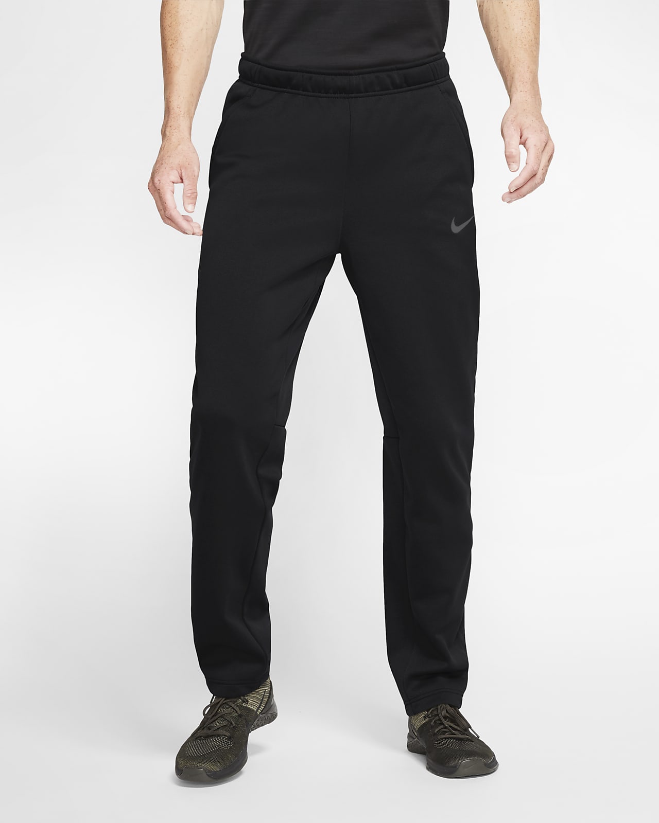  Nike Men's TF Pant Regular (Anthracite/White, Medium