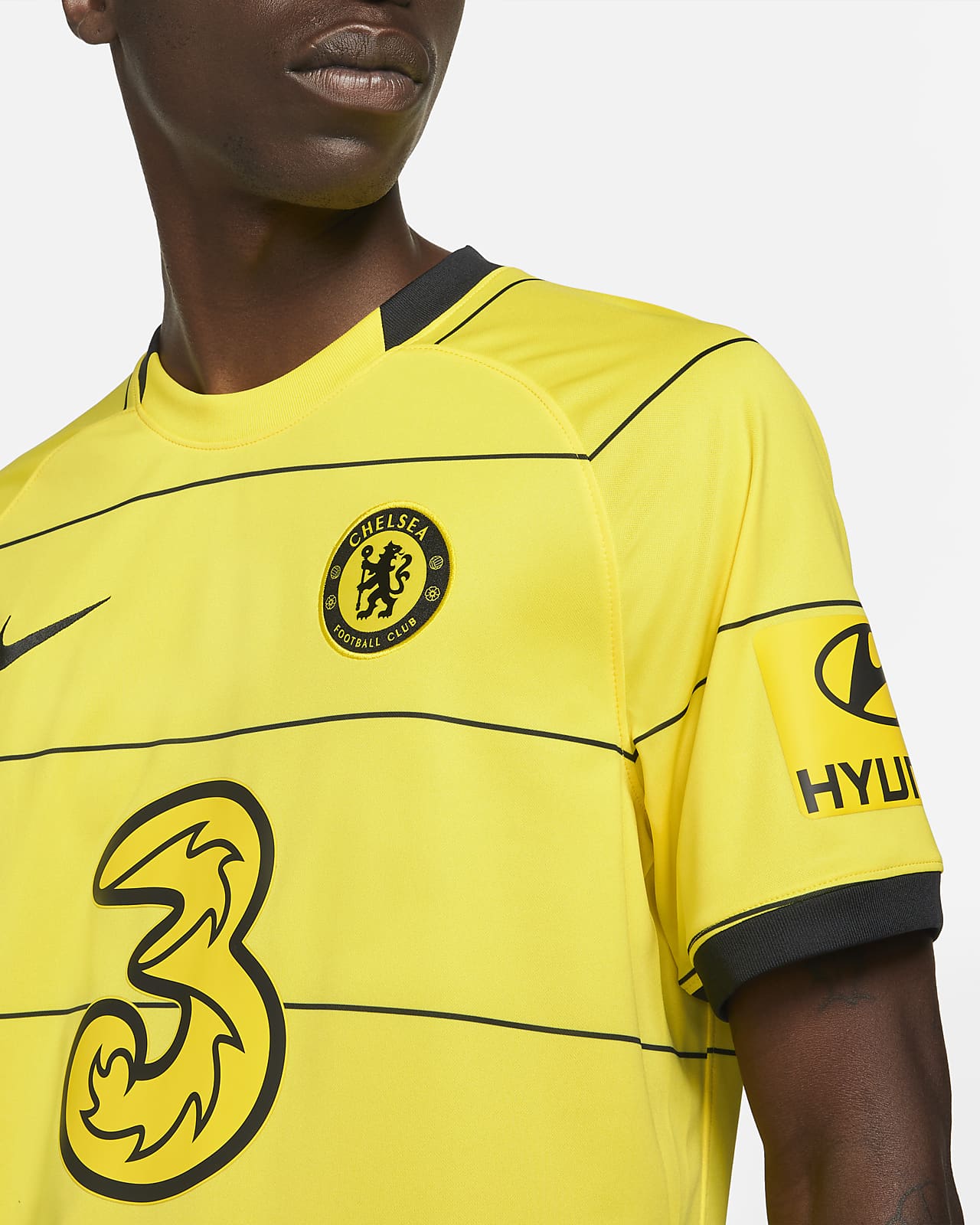 chelsea fc yellow jersey