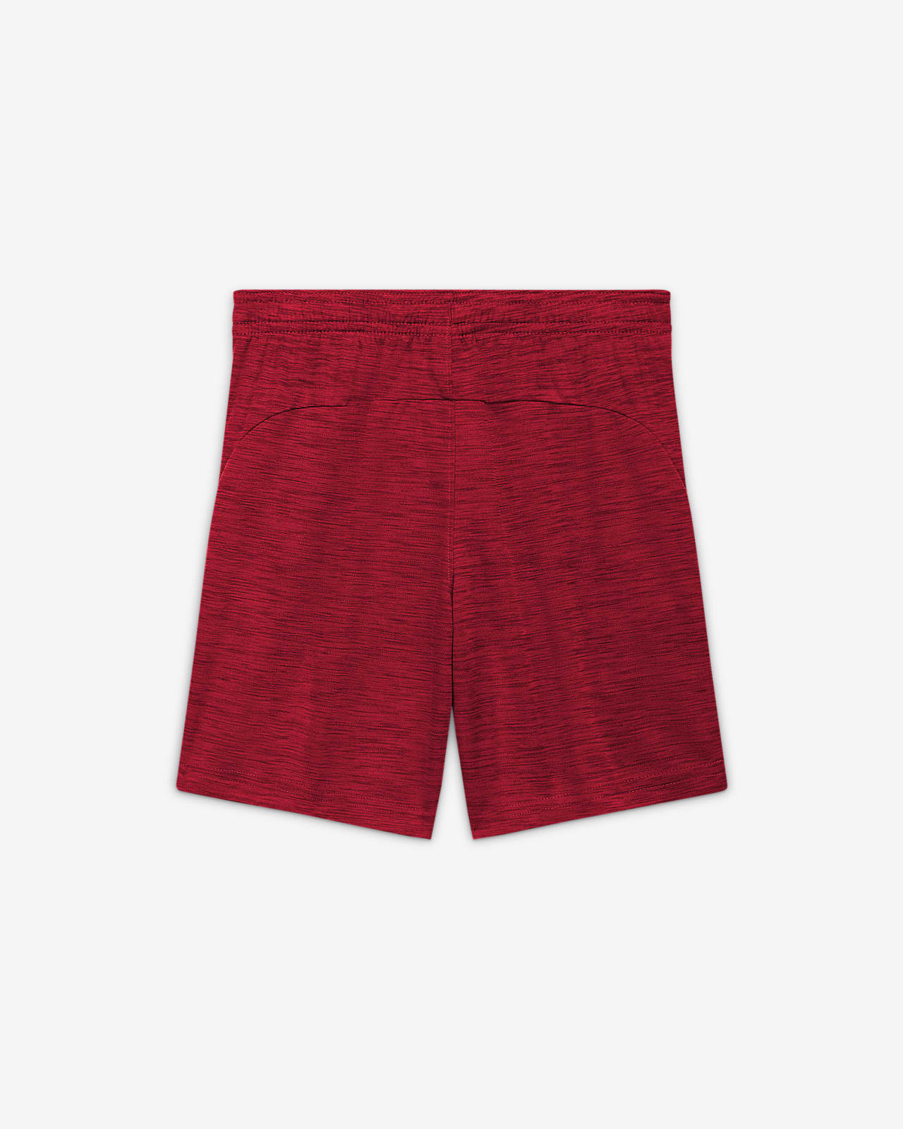 red nike football shorts