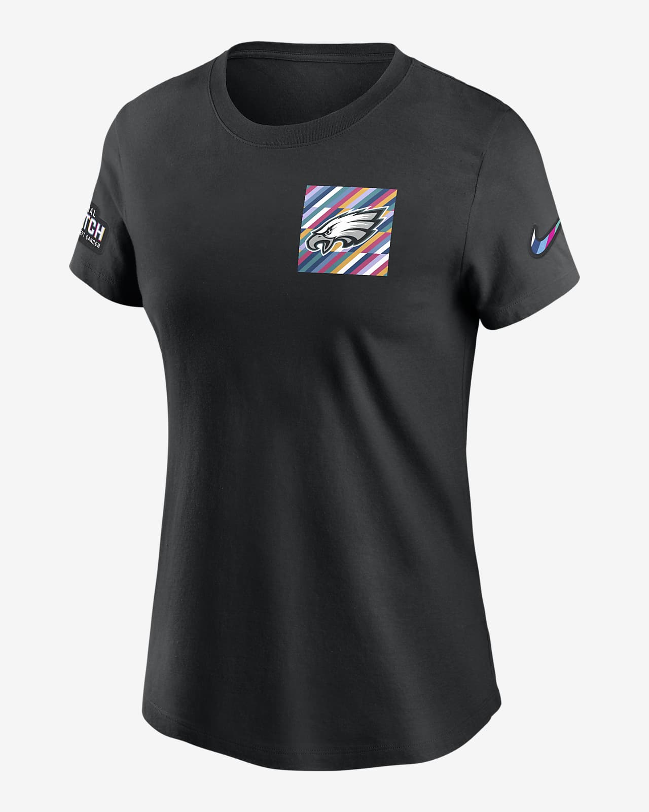 Philadelphia Eagles Crucial Catch Sideline Women's Nike NFL T-Shirt.