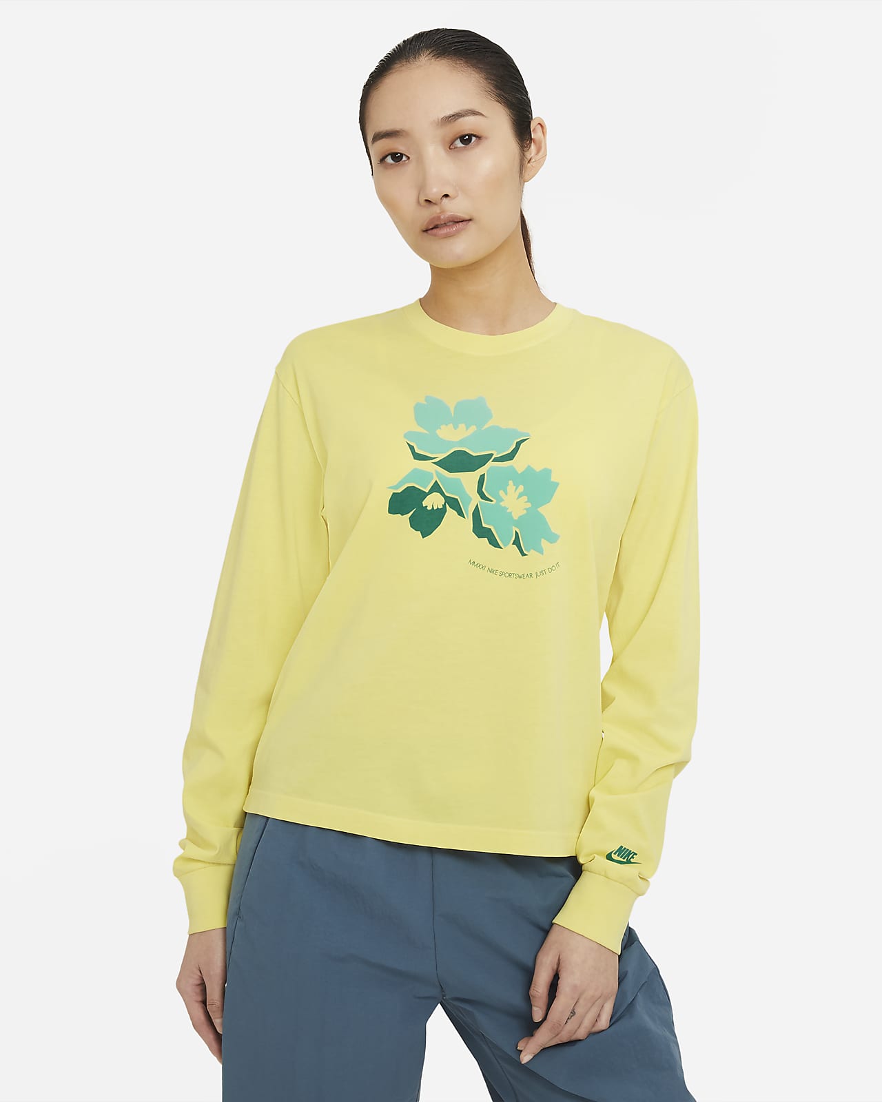 Nike公式 ナイキ スポーツウェア ウィメンズ ロングスリーブ トップ オンラインストア 通販サイト