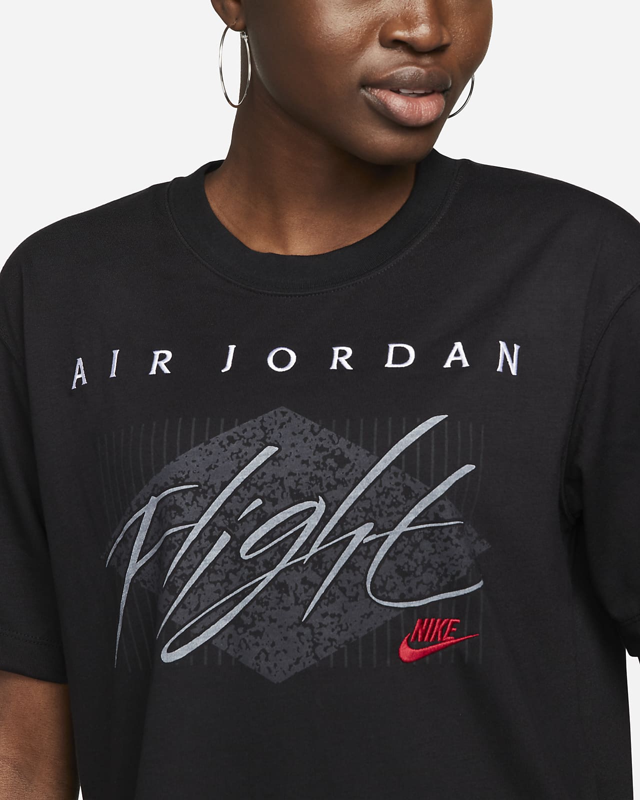 Jordan Essentials T Shirt Med Firkantet Snit Til Kvinder Nike Dk 