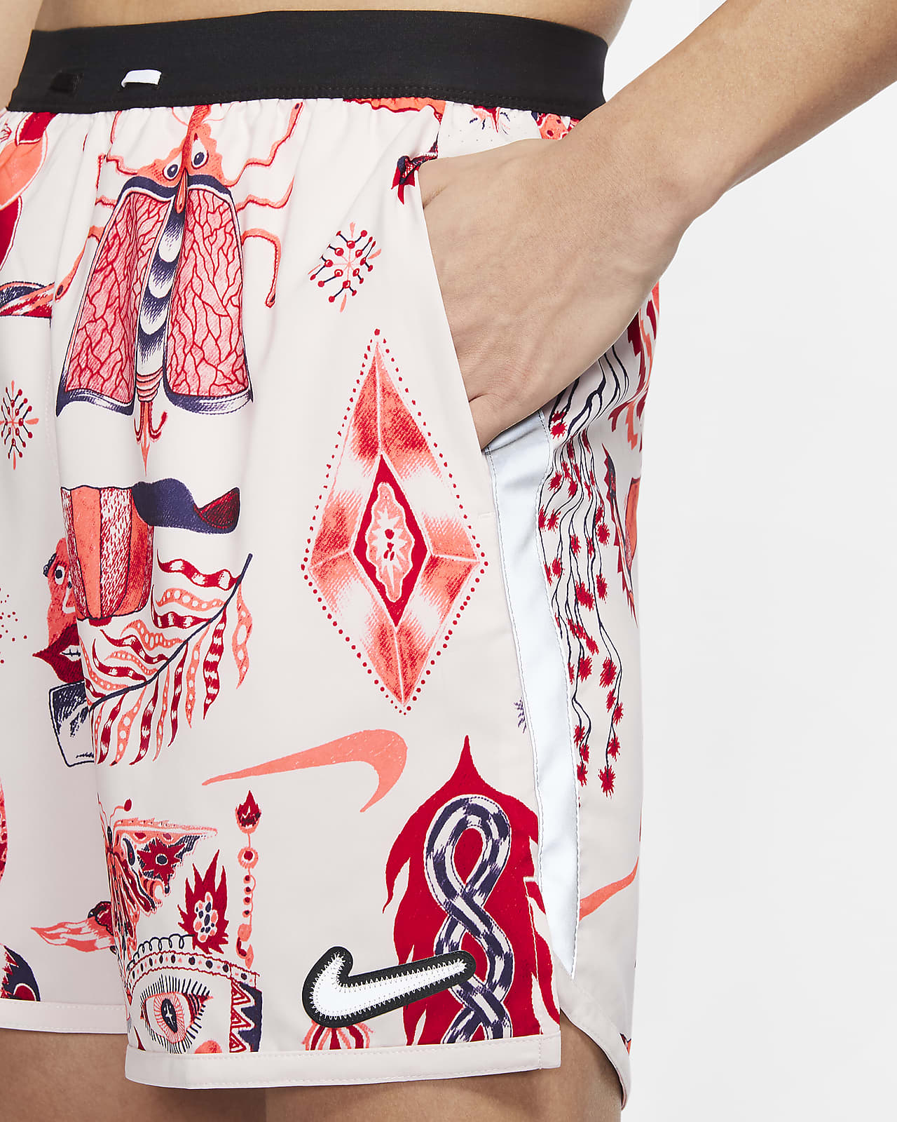 nike mens pink running shorts