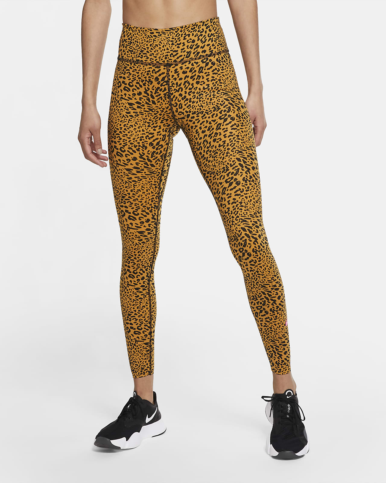 nike leopard print tights