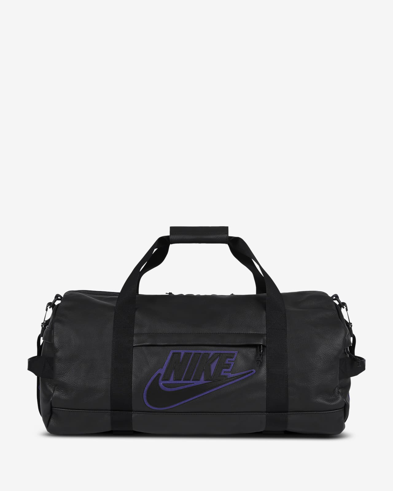 Supreme /Nike Leather Duffle Bag Black