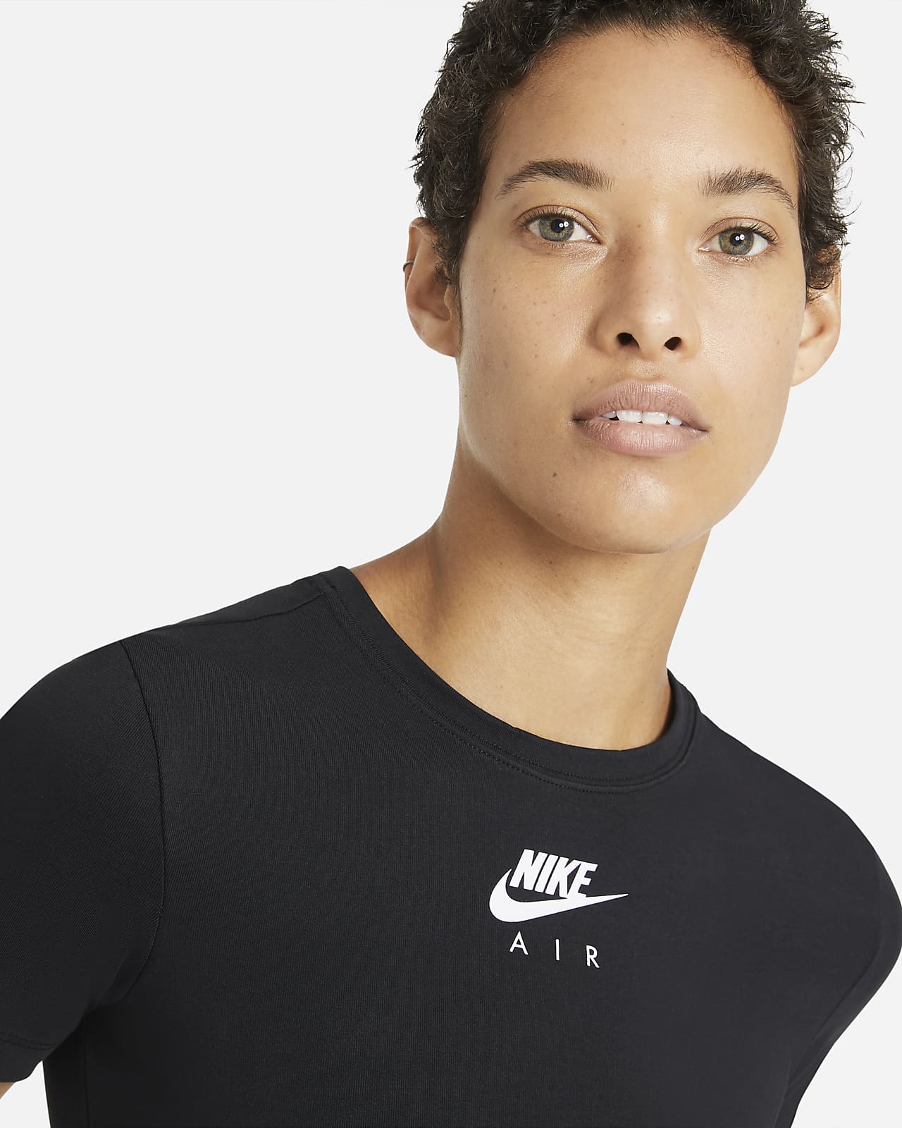 nike air women's long crop top