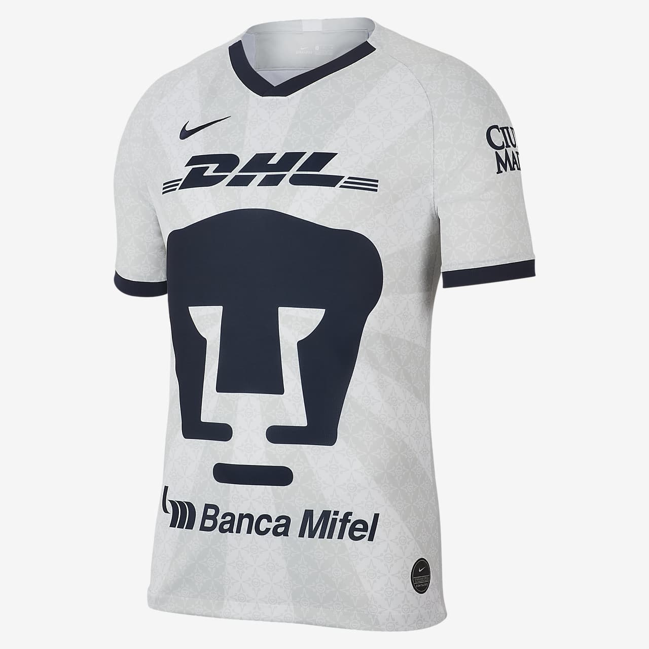 Camiseta de fútbol de local para hombre Stadium de Pumas UNAM 2019/20. Nike  MX