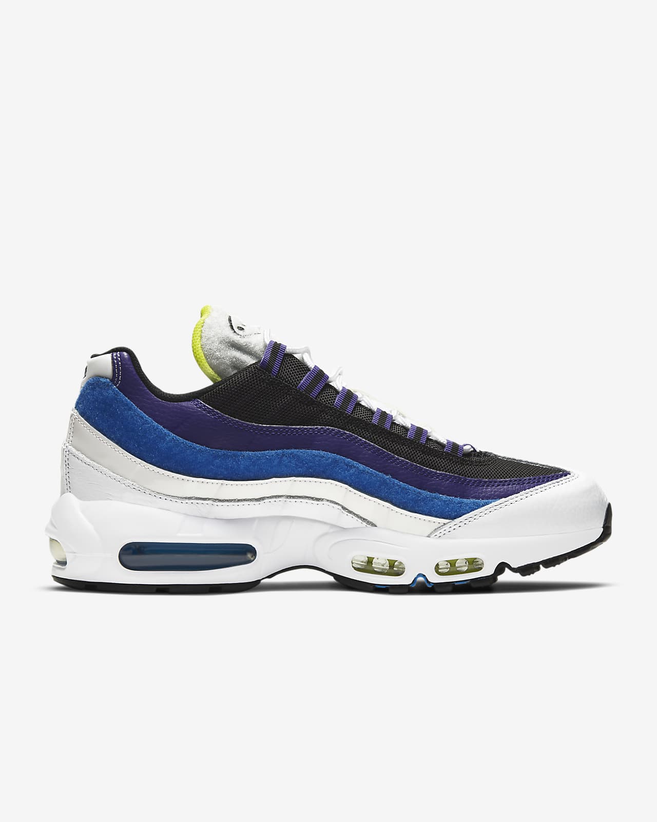 nike air max 95 mens black and blue