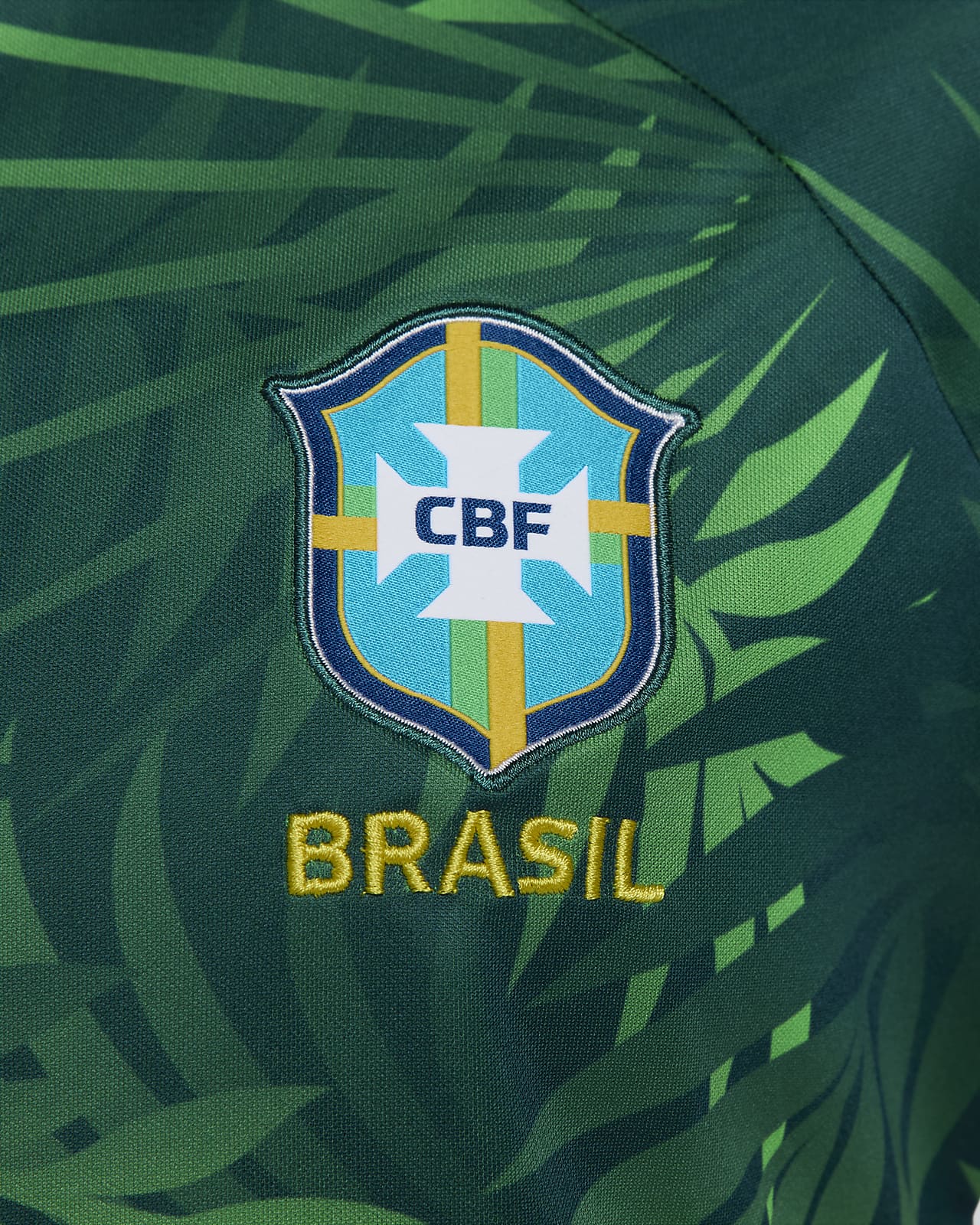 Brazil Academy Pro Women's Nike Dri-FIT Pre-Match Soccer Top