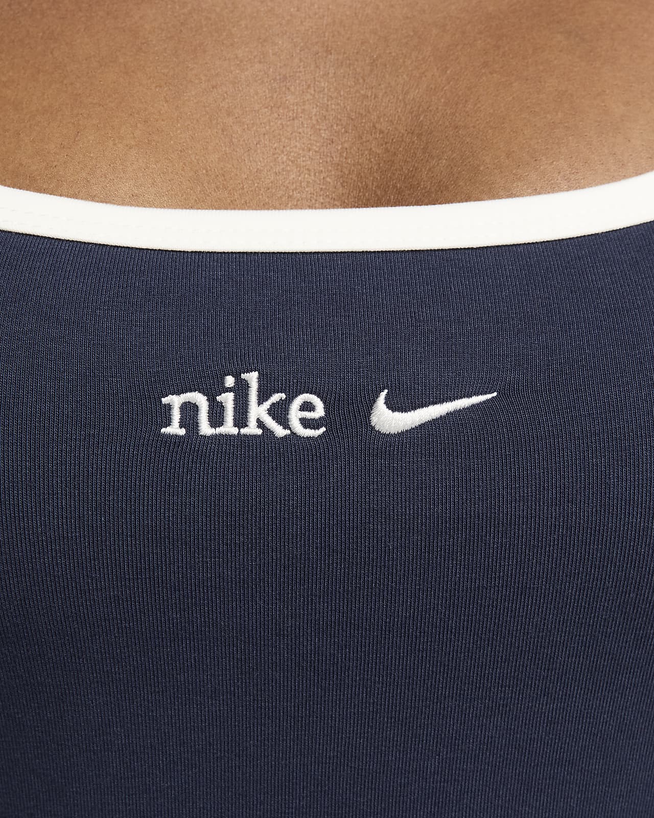 Nike Sportswear Women's Square-Neck Long-Sleeve Top