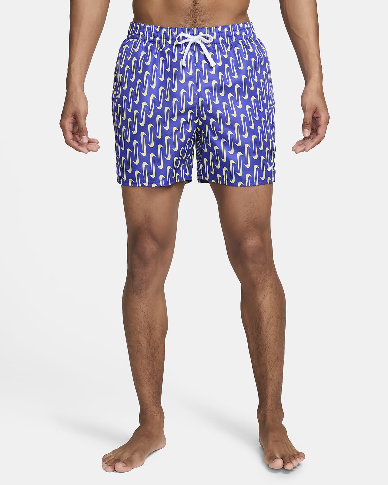 Men's Nike Swim Oxidized Striped Breaker 11-inch Volley Shorts