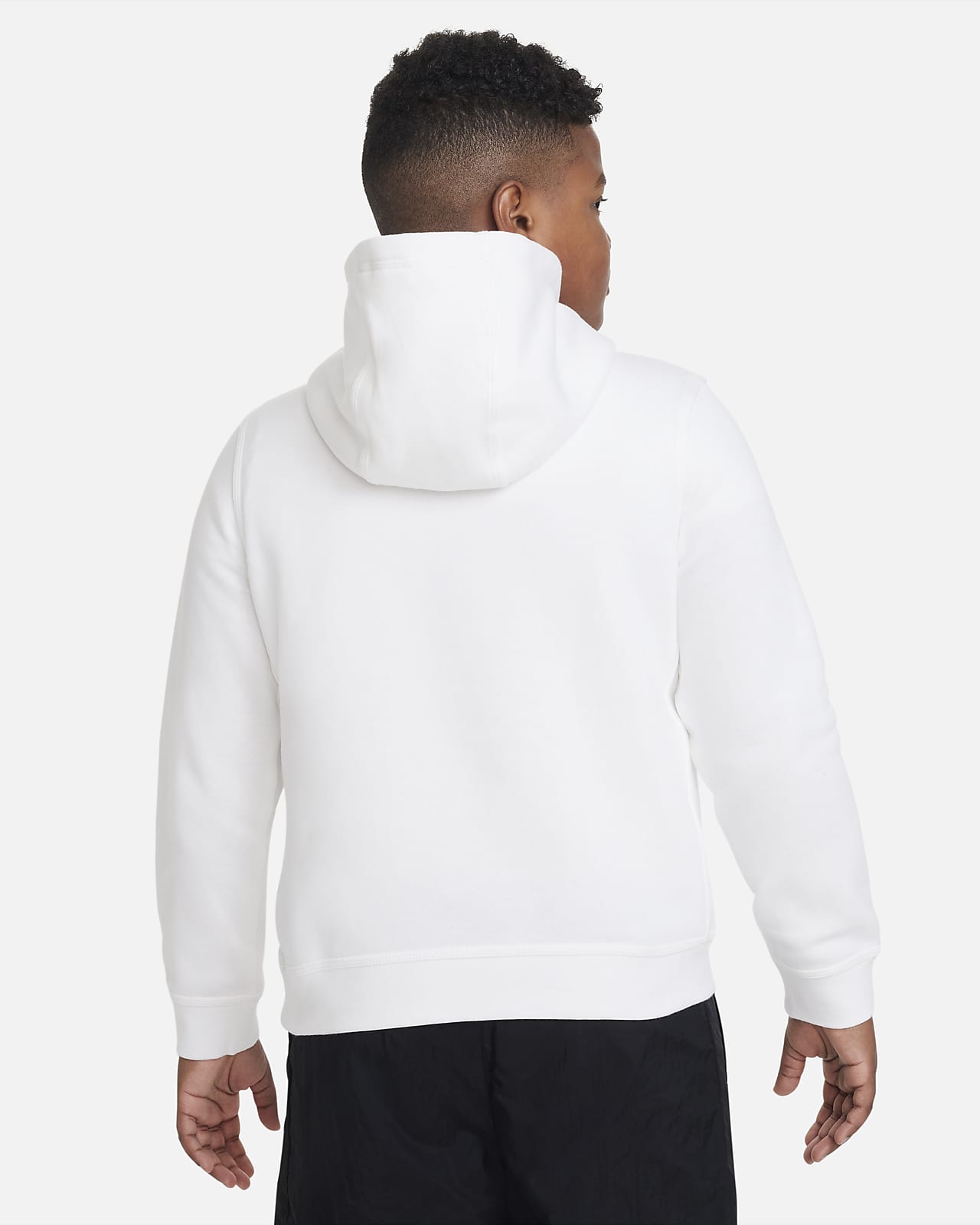 Nike Sportswear Club Fleece Big Kids' Sweatshirt (Extended Size)