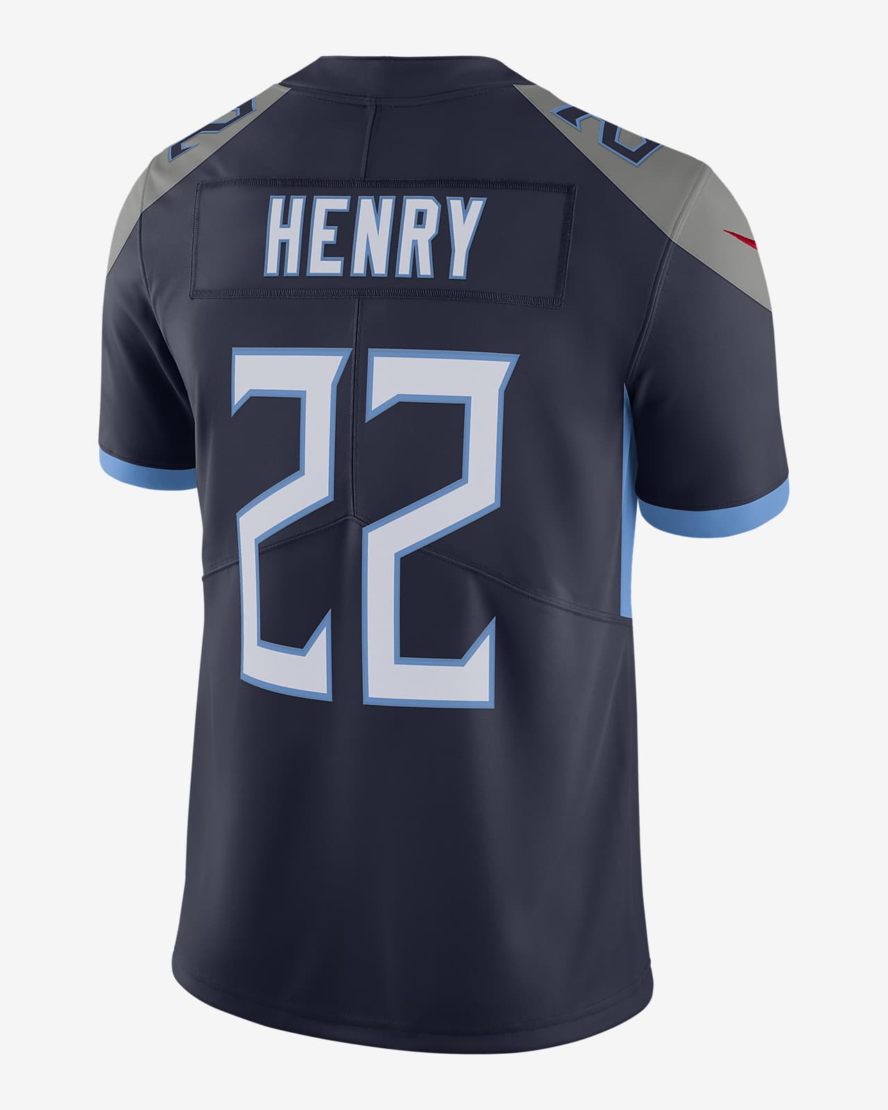 Youth Tennessee Titans Derrick Henry Nike Gray Atmosphere Game Jersey