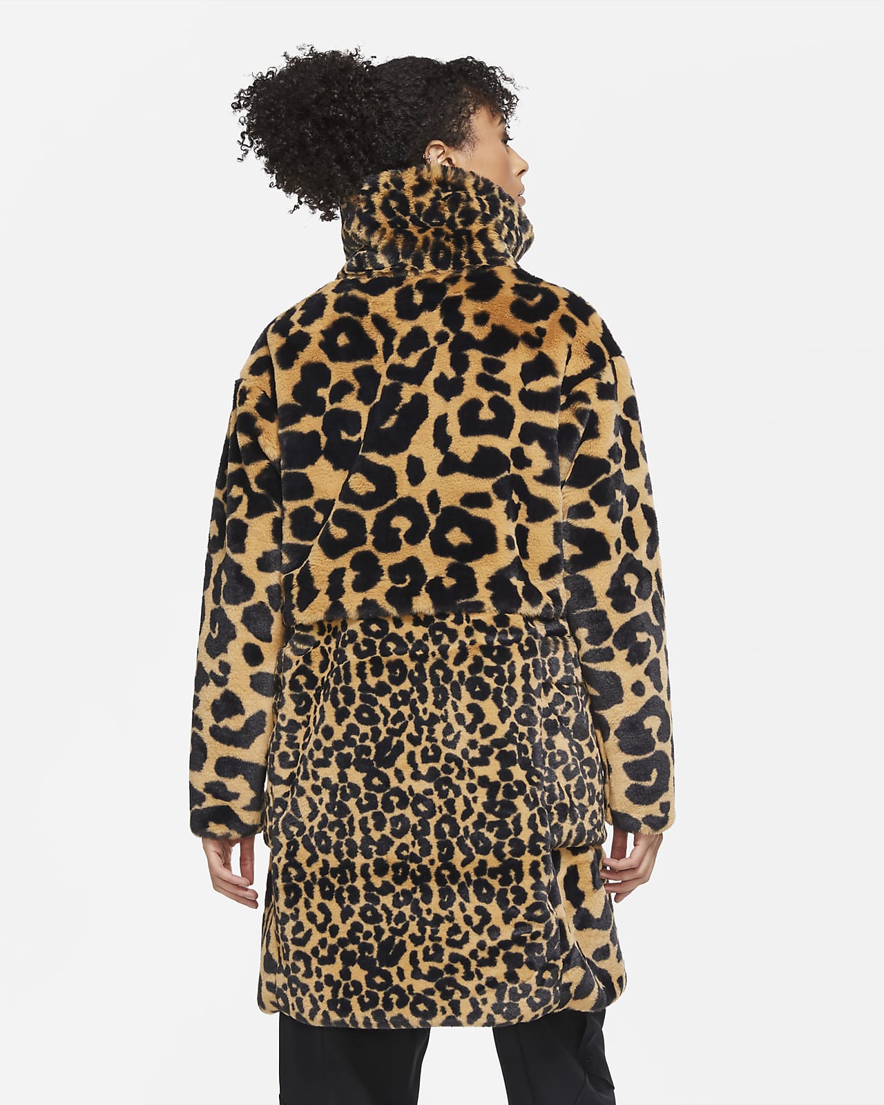 nike leopard jacket