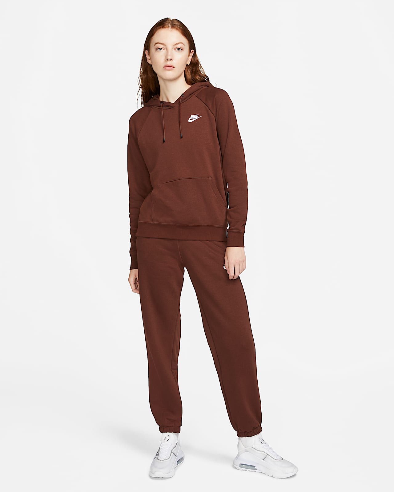 Nike Sportswear Essential Sudadera con capucha de tejido Fleece - Mujer.  Nike ES