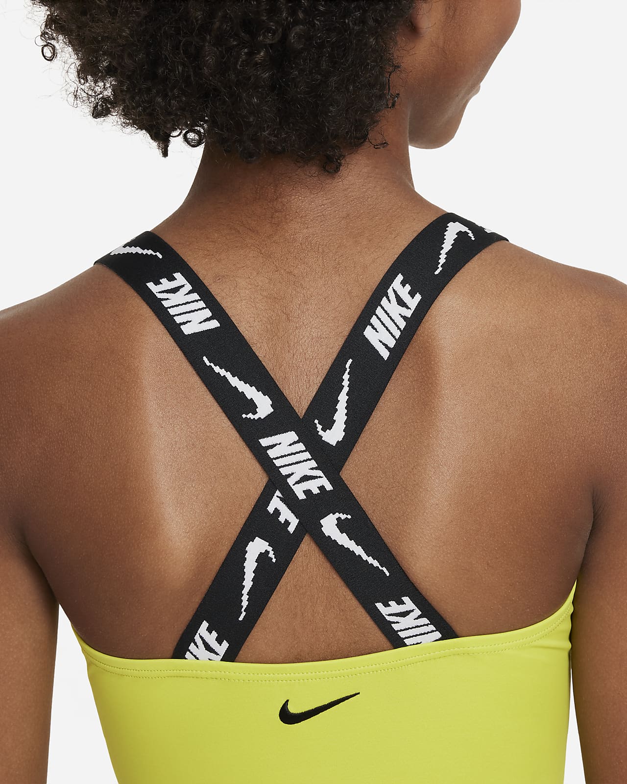  Nike Girl's Swoosh Bra (Little Kids/Big Kids) Black