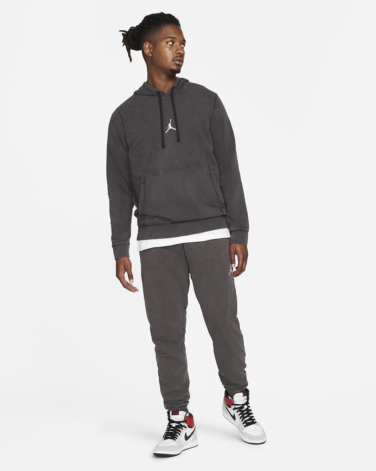 Felpa pullover in fleece con cappuccio Jordan Dri-FIT Air - Uomo. Nike IT