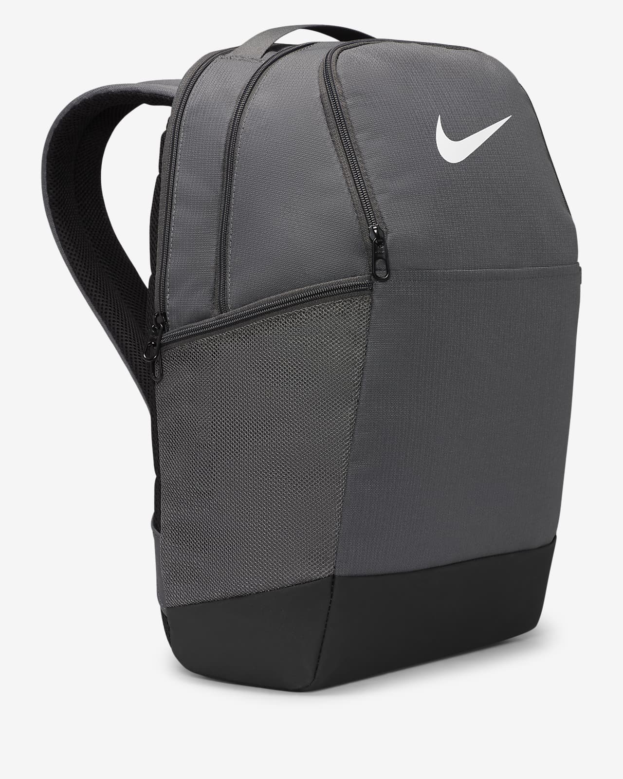 Nike Brasilia - Mochila de entrenamiento tamaño mediano, Negro, MISC