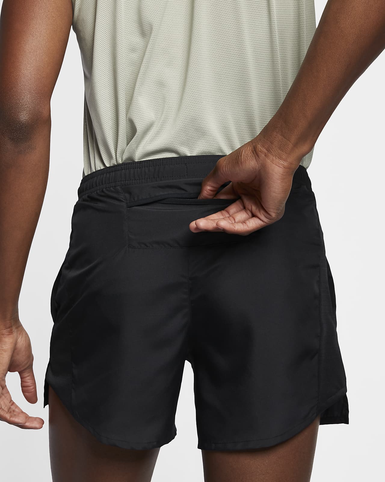 nike challenger shorts black