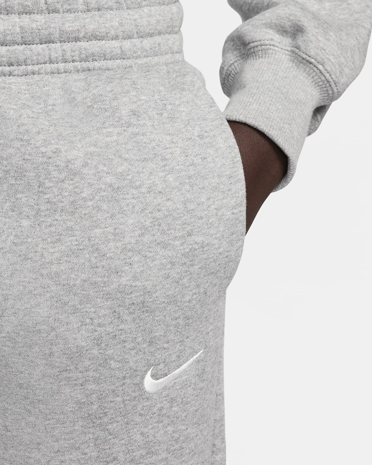 Nike Γυναικείο Παντελόνι Φόρμας Fleece με Λάστιχο Μαύρο FB8330-010