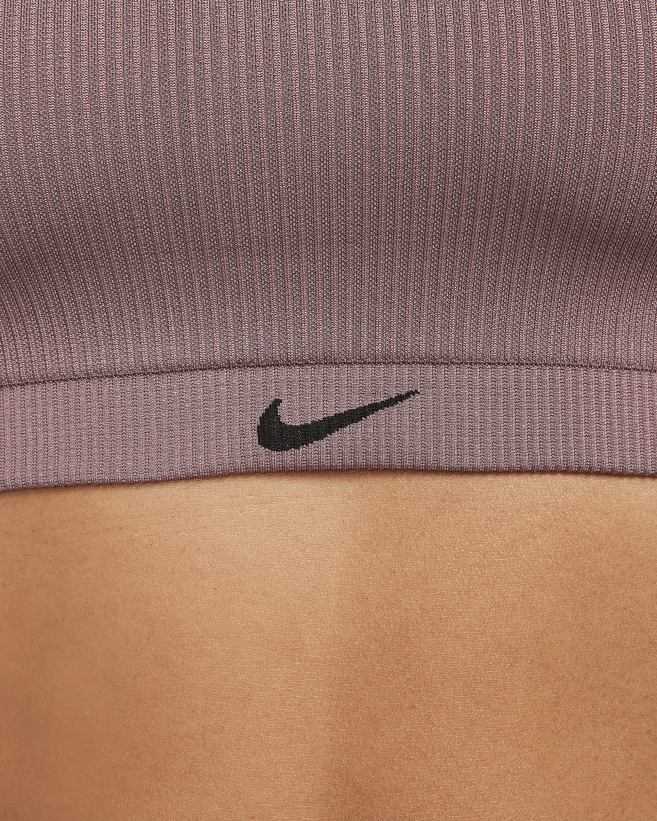 Nike Indy Seamless Ribbed Women's Light-Support Non-Padded Sports Bra.