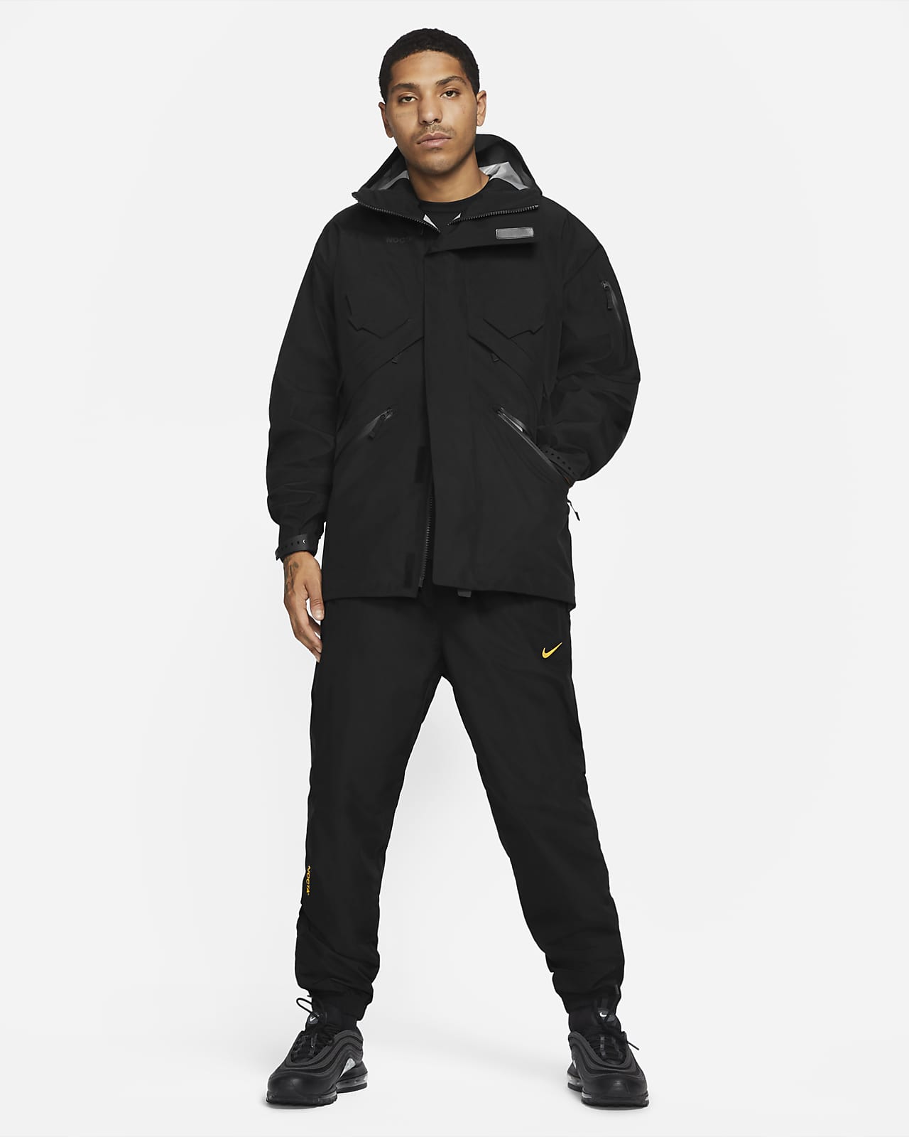 New Nike X Drake NOCTA NRG Tech Jacket Black Size Small (DA3987-010)