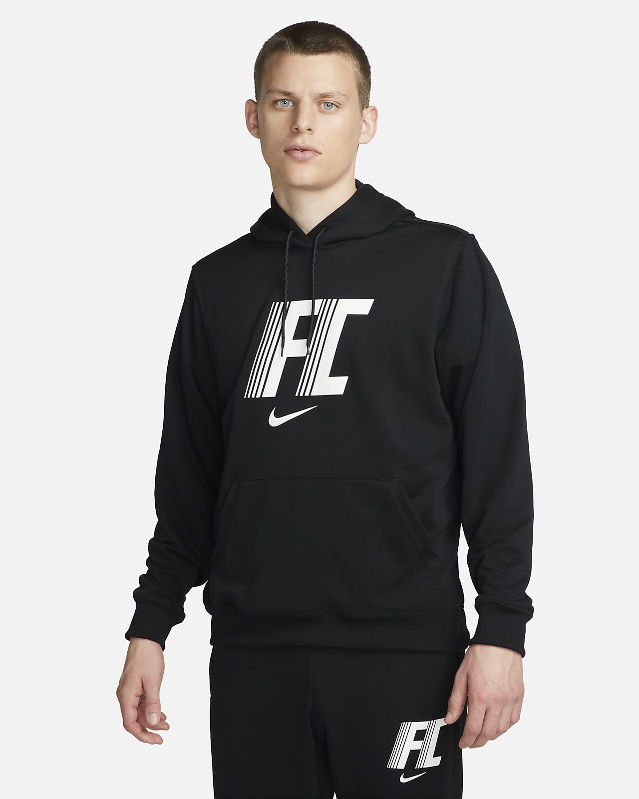 Sweat à capuche de football en tissu Fleece Nike Dri-FIT F.C. pour homme