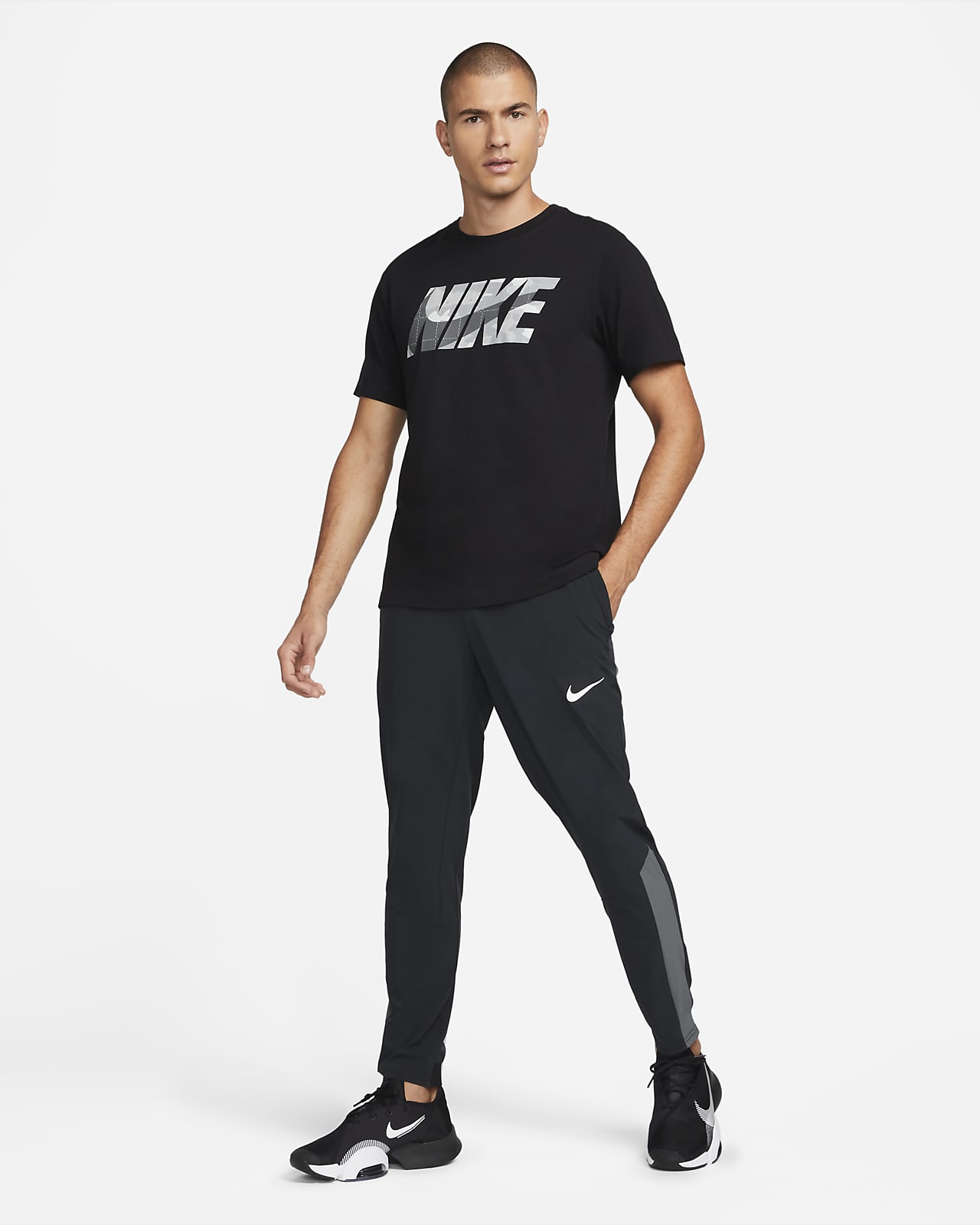 Nike Pro DriFIT Vent Max Mens Training Trousers Nike UK