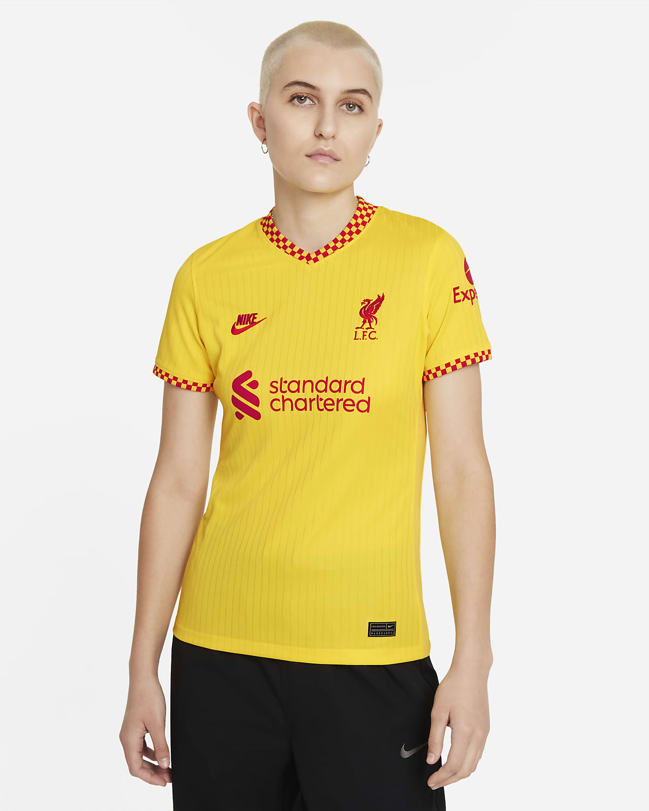 Liverpool FC 2021/22 Stadium Derde Nike voetbalshirt met Dri-FIT voor dames