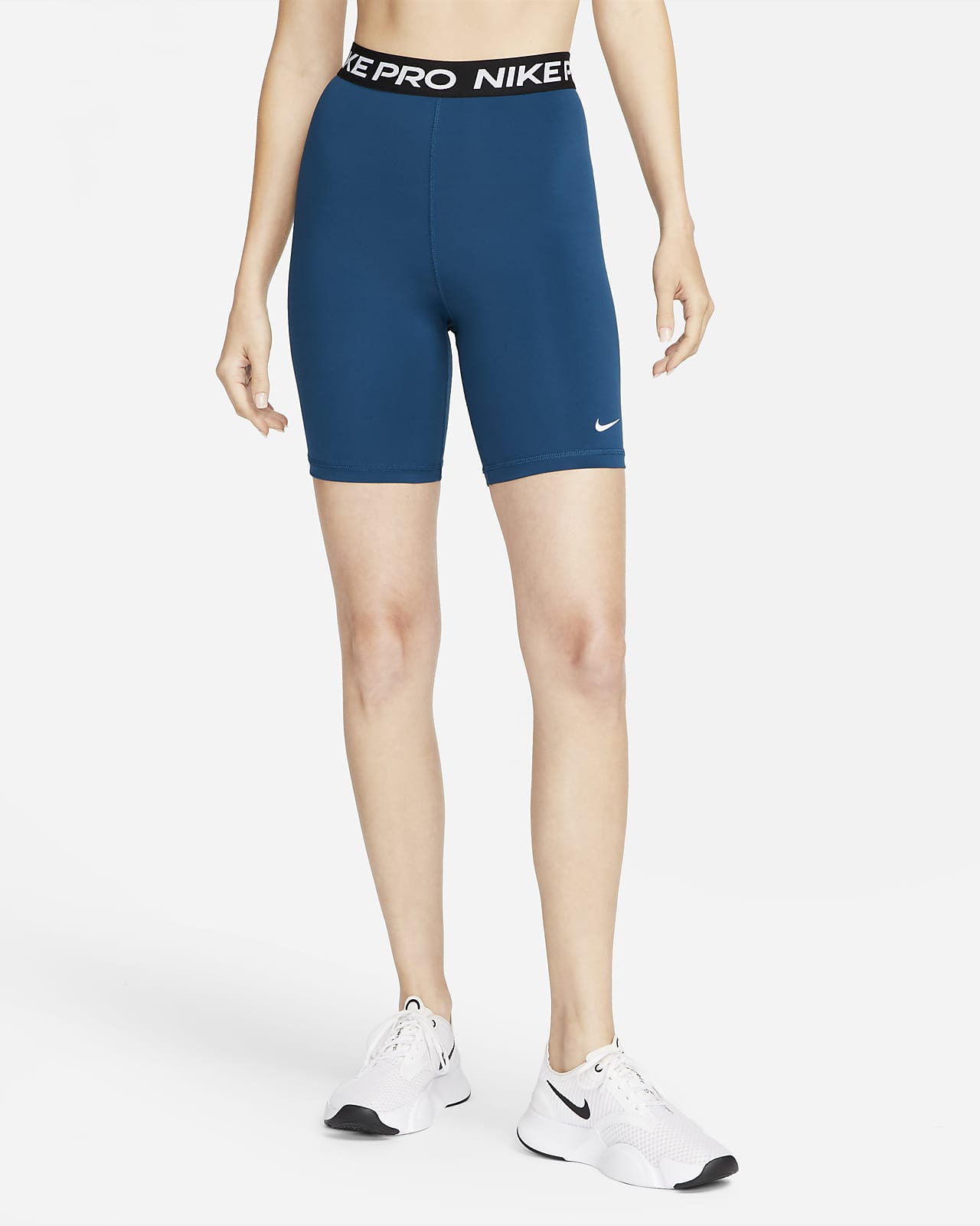 Shorts de 18 de tiro alto para mujer Nike Pro 365. Nike.com