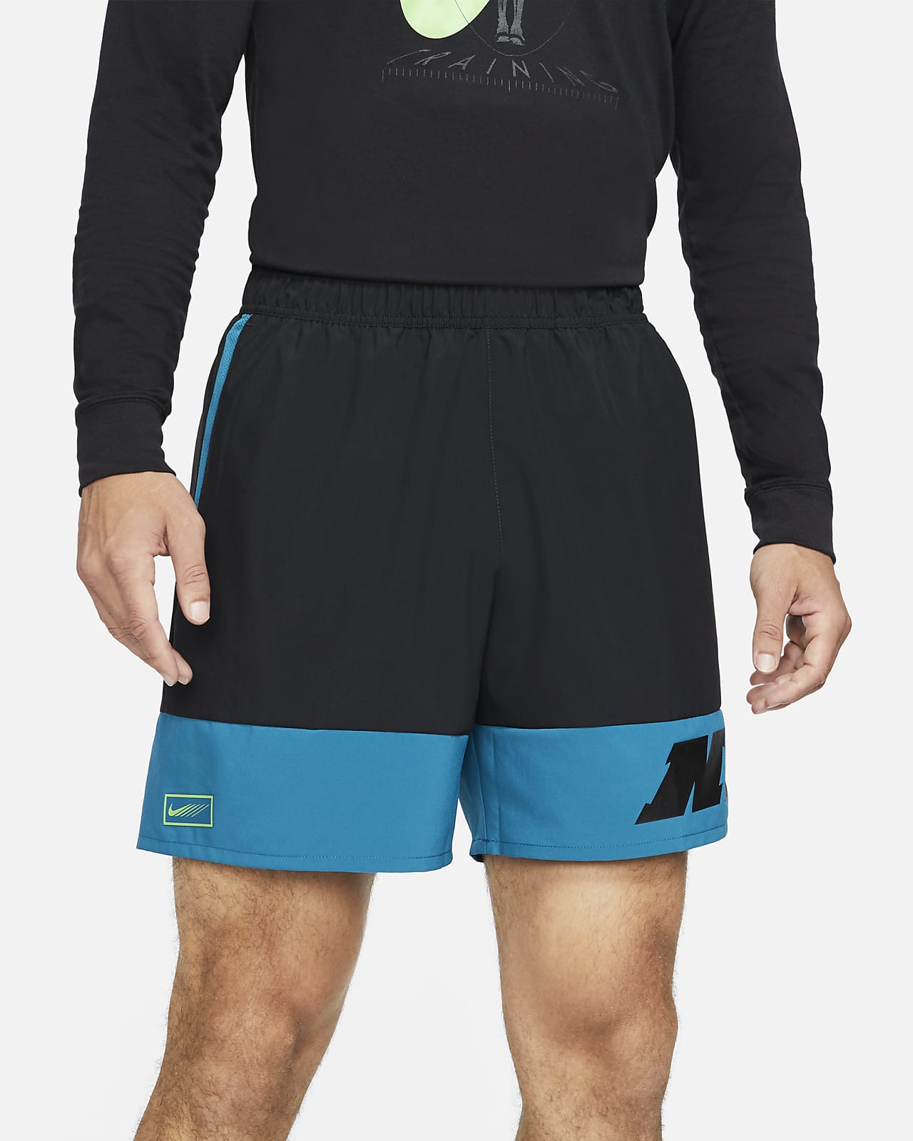 nike men's sport clash reversible training shorts