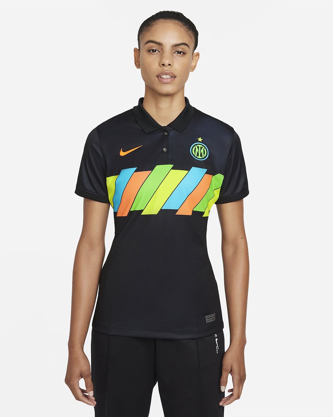 Anunciante Con rapidez léxico Tercera equipación Stadium Inter de Milán 2021/22 Camiseta de fútbol Nike  Dri-FIT - Mujer. Nike ES