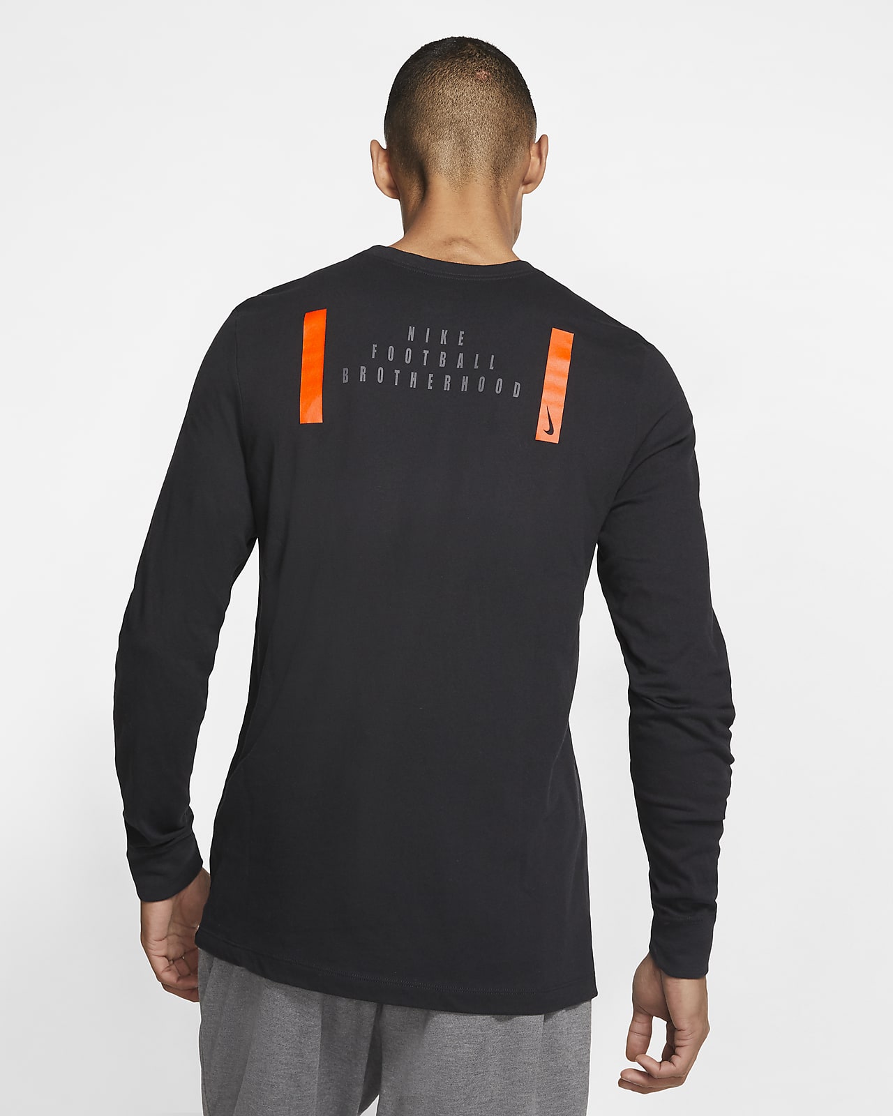 Long-Sleeve Football T-Shirt. Nike 