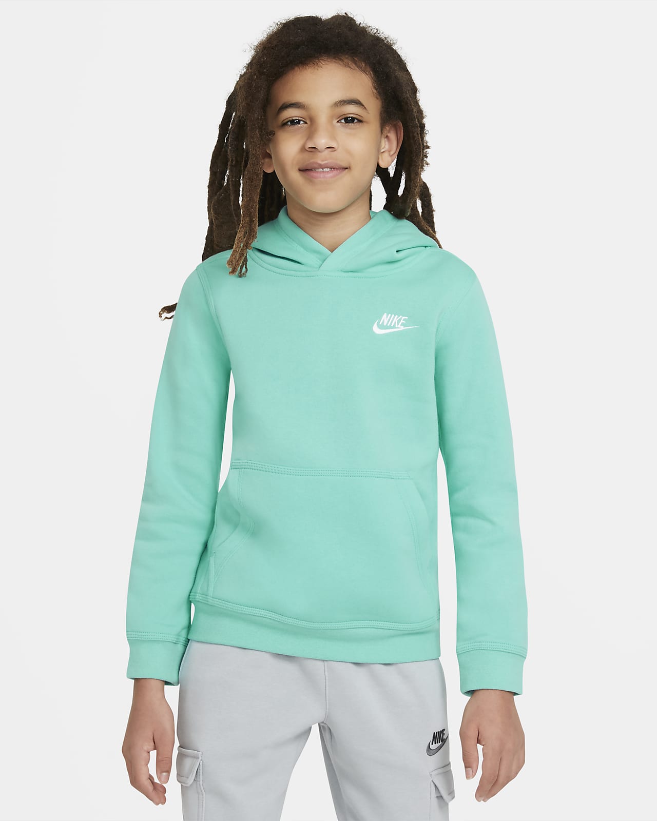  Sweat   capuche Nike  Sportswear Club pour Enfant plus g  