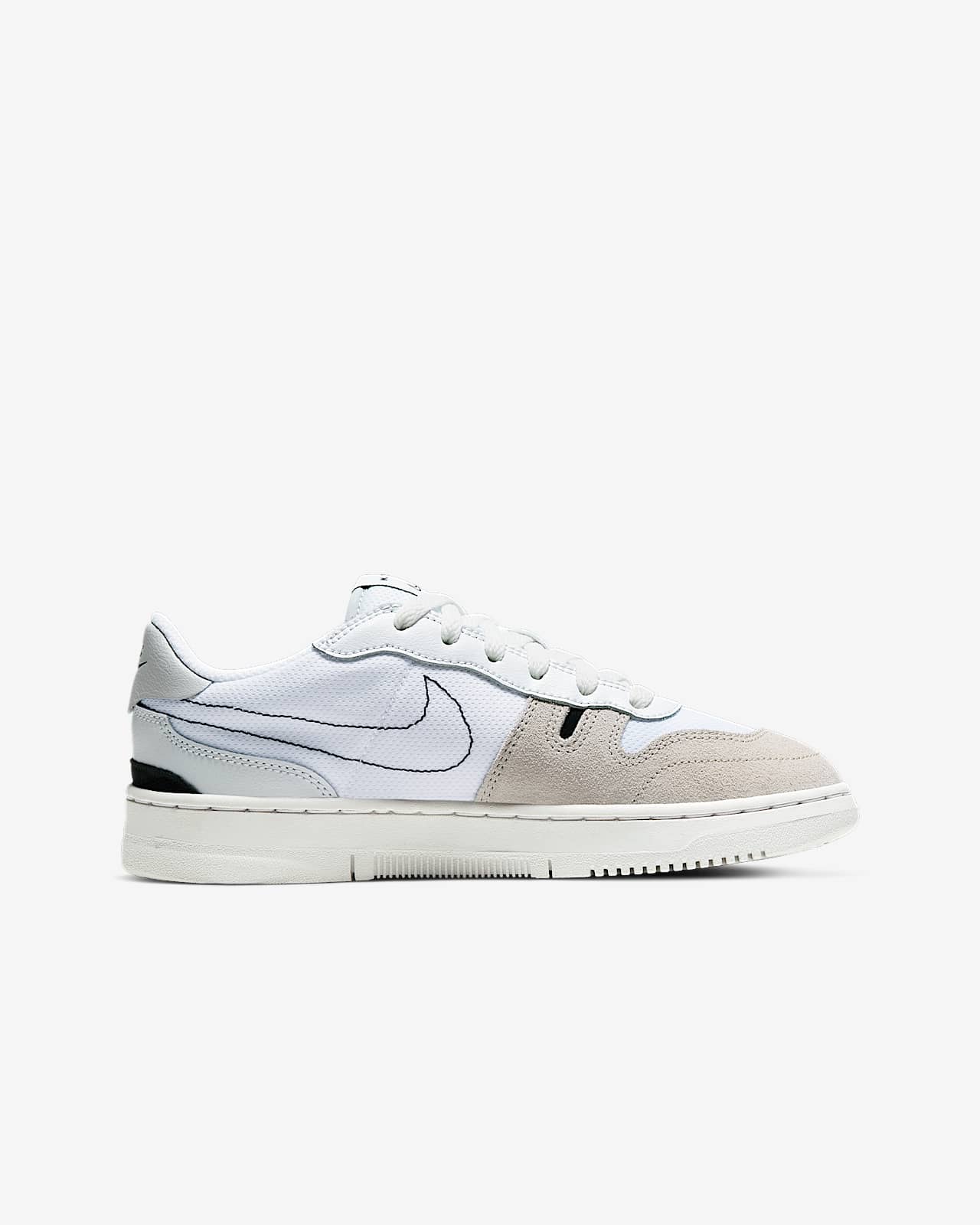 nike blancas grandes