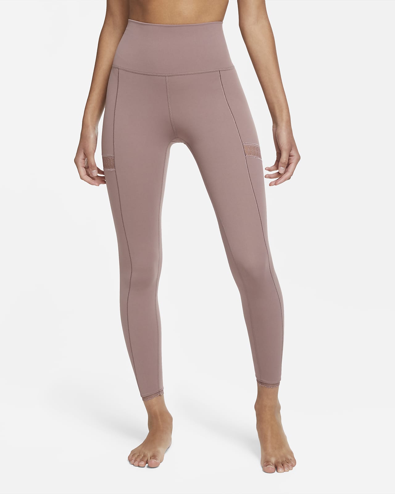 mauve nike leggings