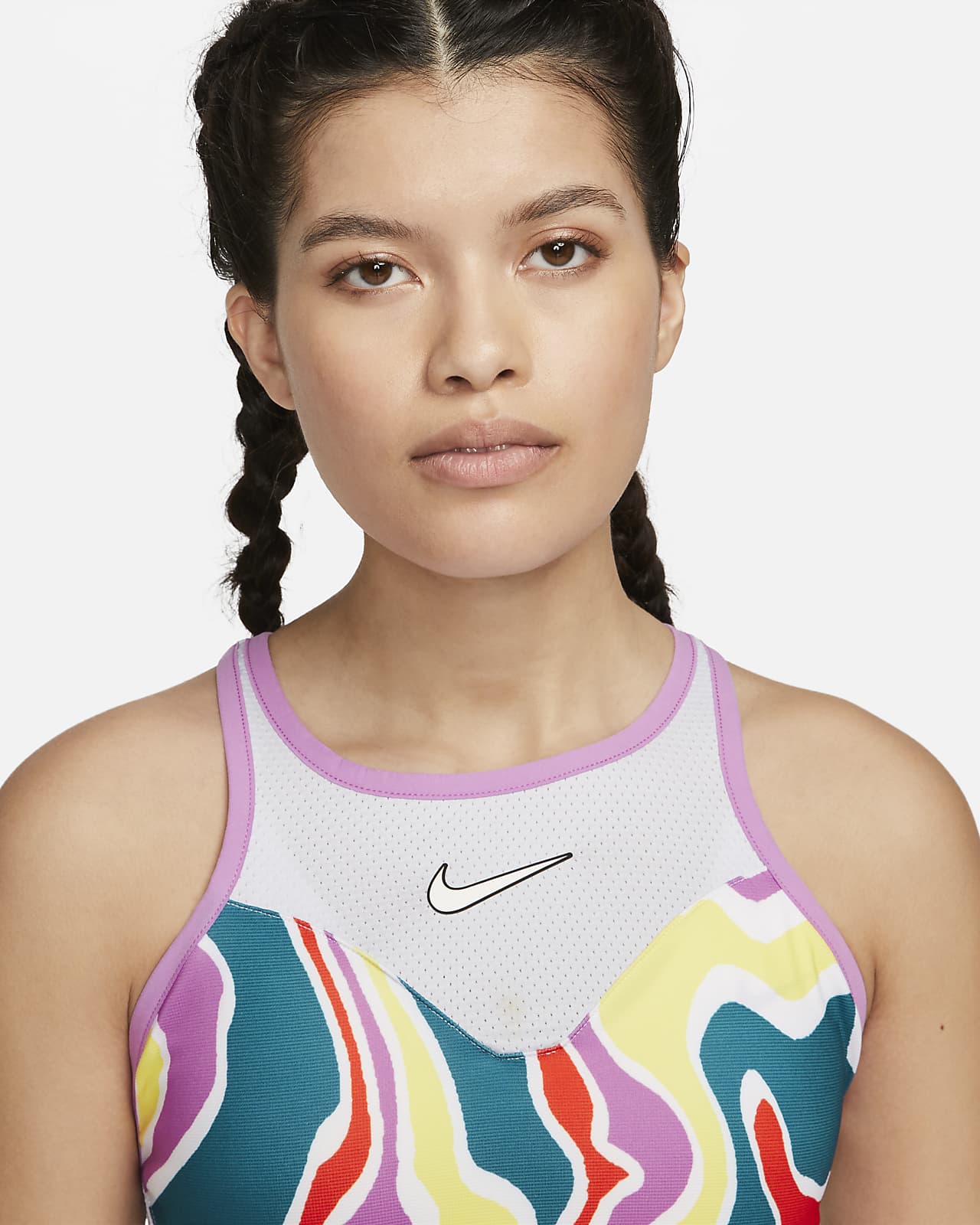 Camiseta tirantes de para mujer Dri-FIT Slam Nike.com