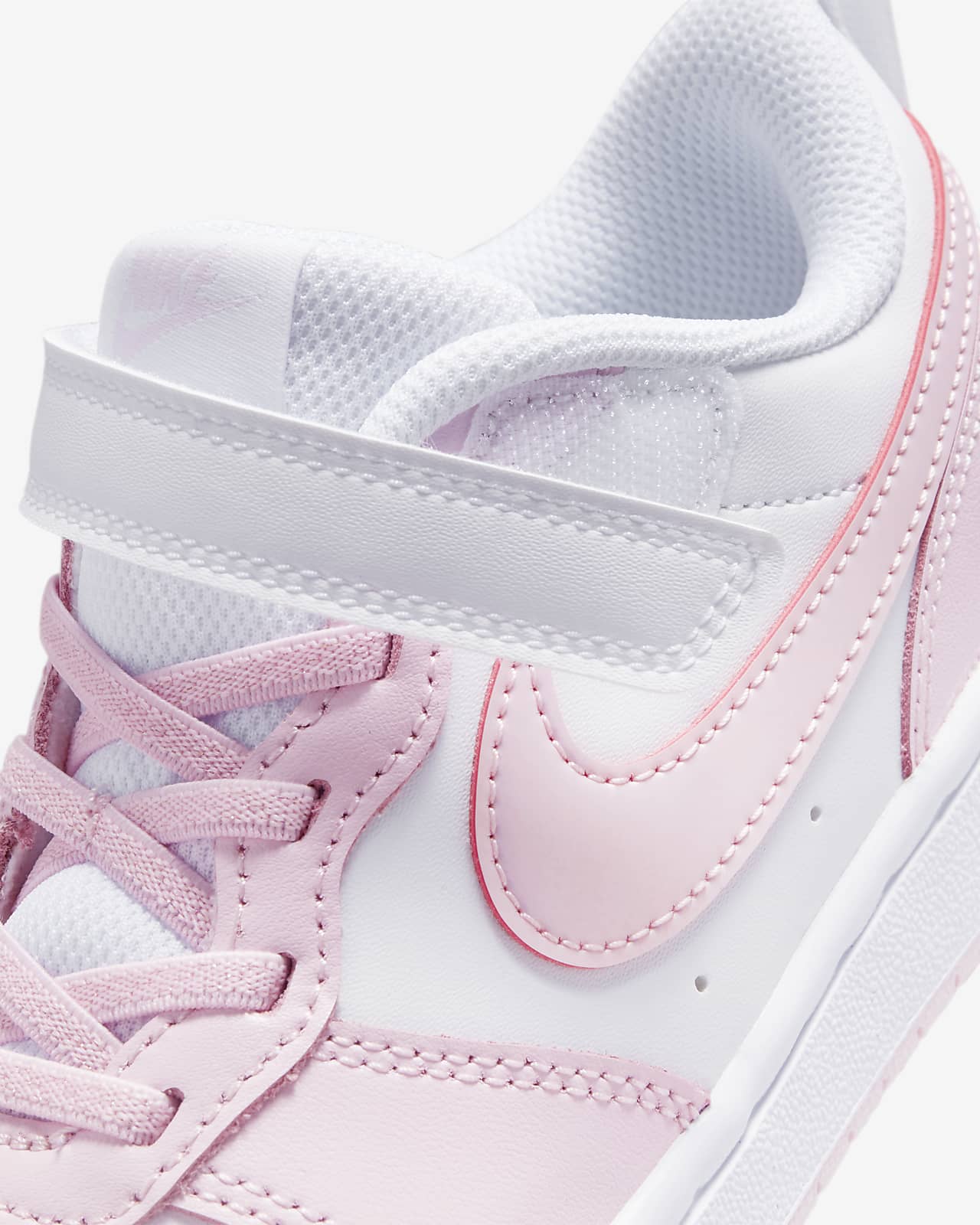 nike court borough low 2 gs pink