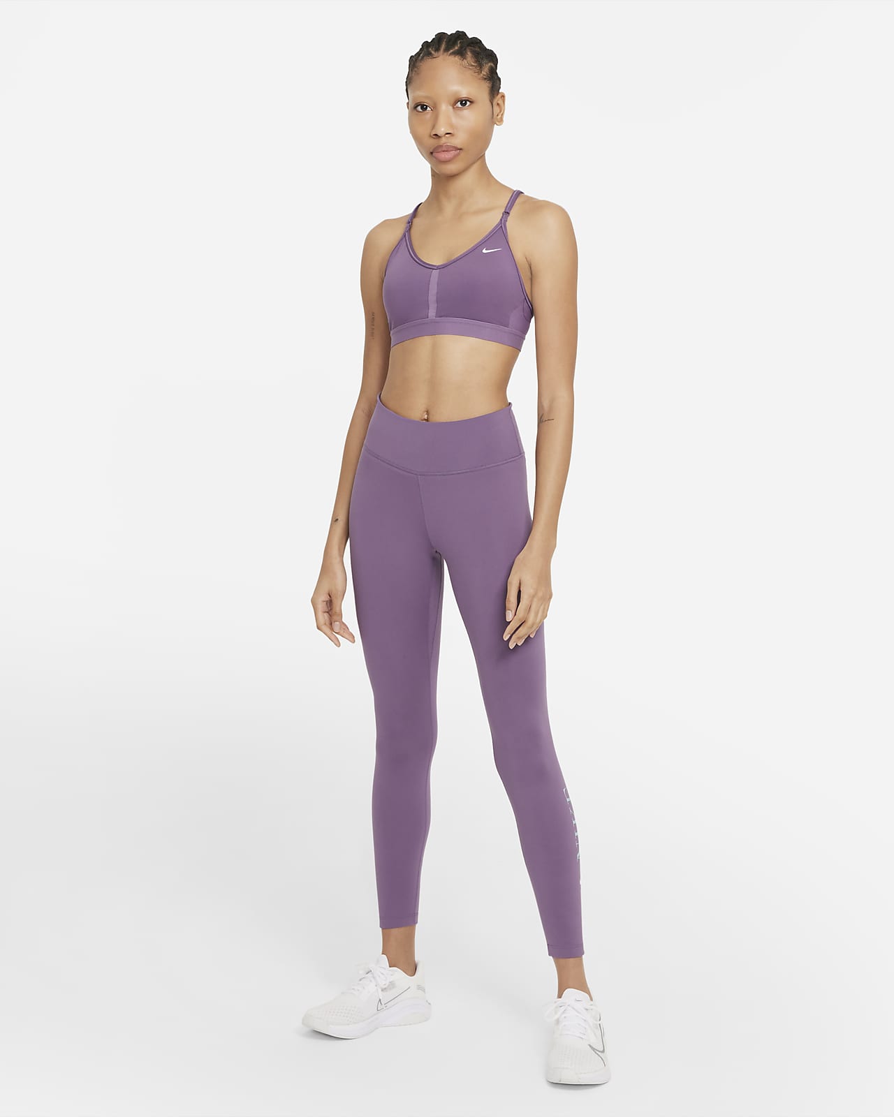 nike air mauve leggings