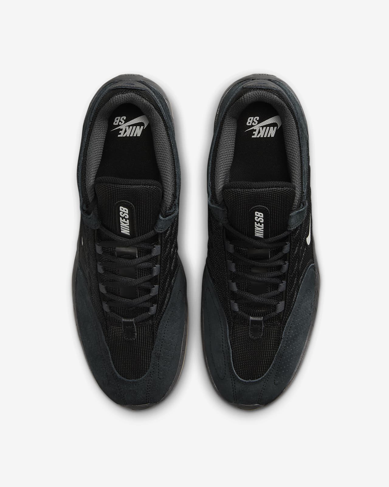 Mens nike shop skate shoes black