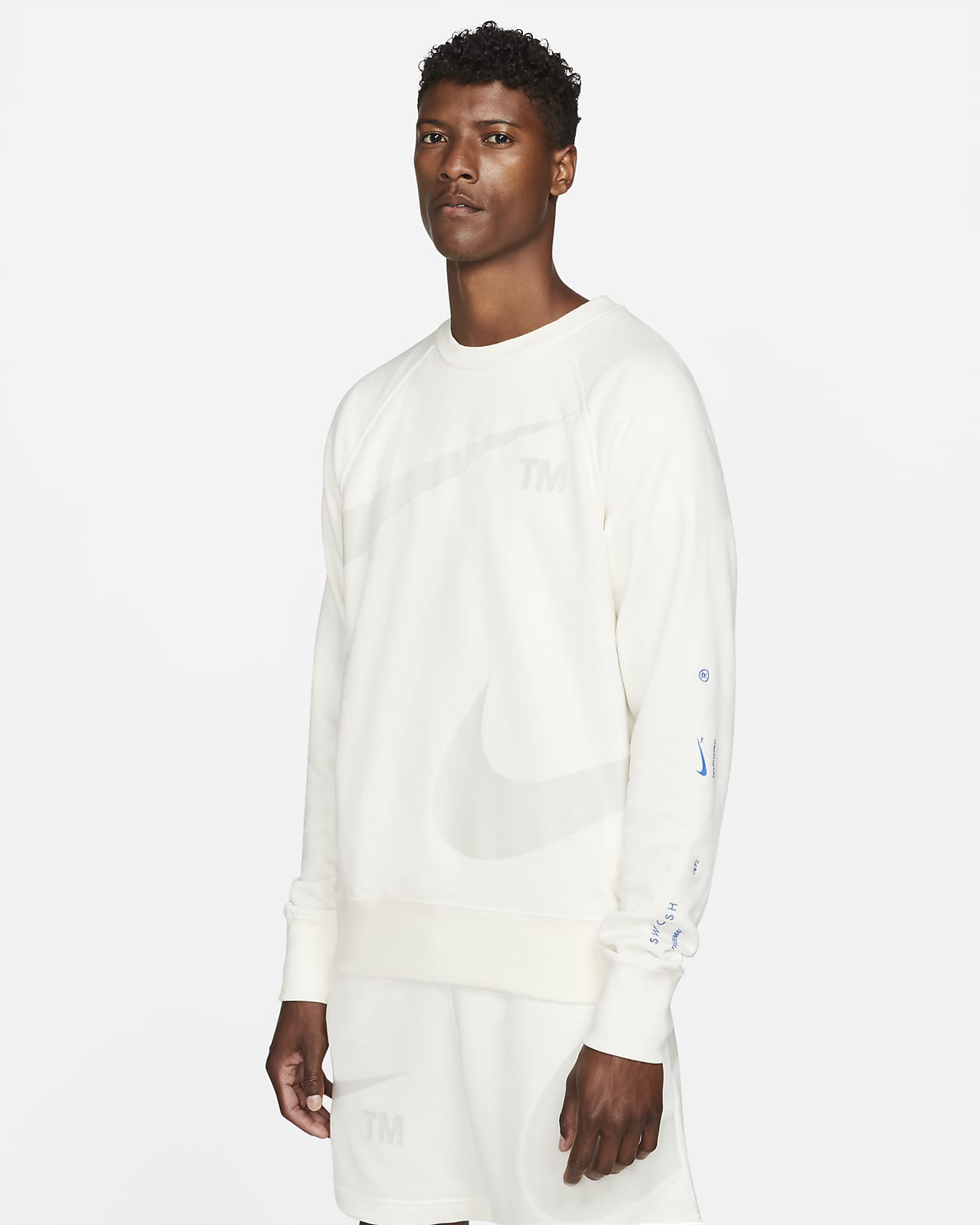 nike sportswear swoosh crew bb